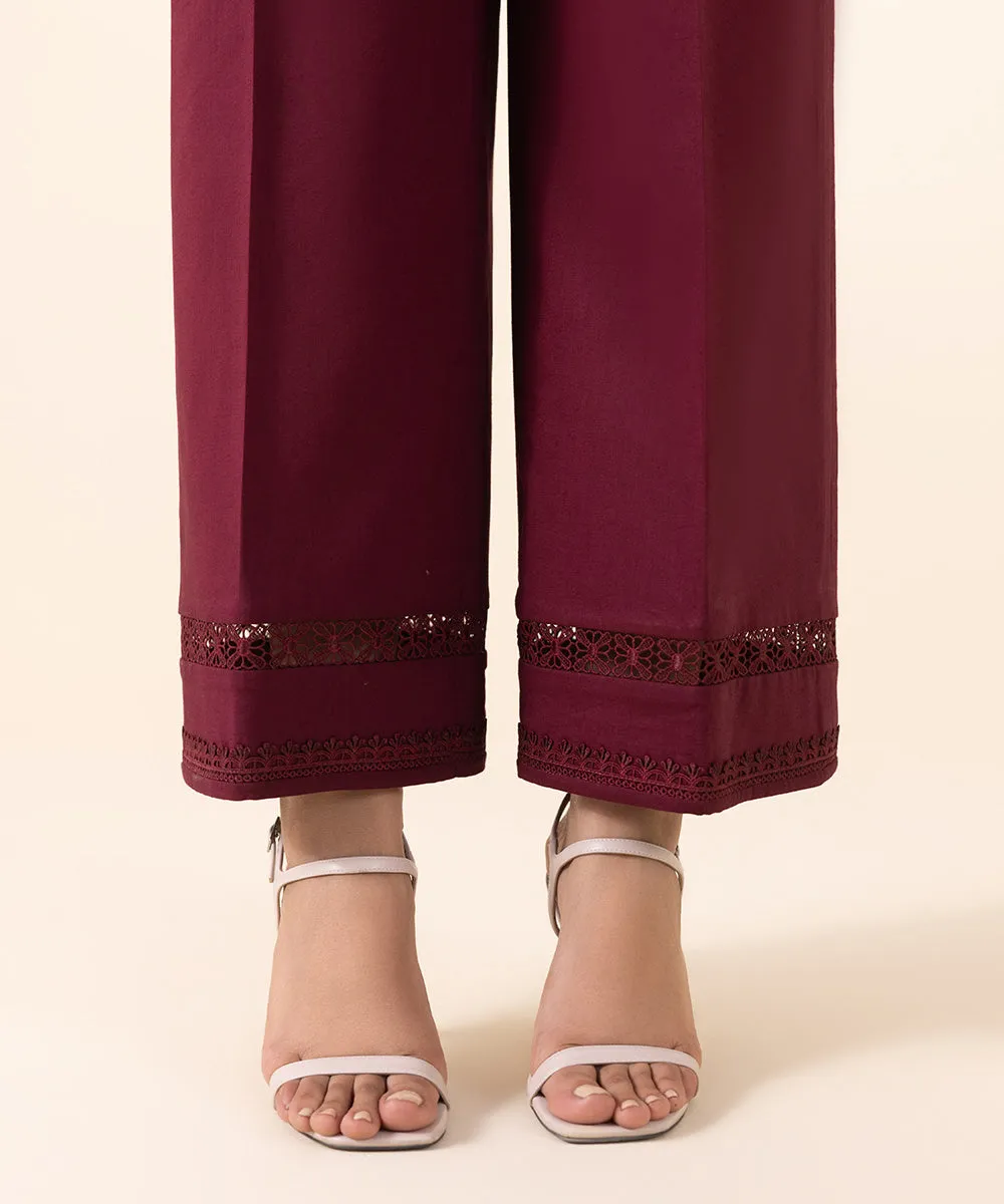 3 Piece - Embroidered Cotton Viscose Suit