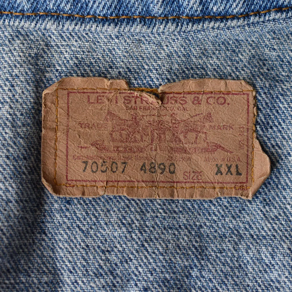 90’s Levi's 70507-4890 XXLサイズ！ デニムジャケット USA製 231124
