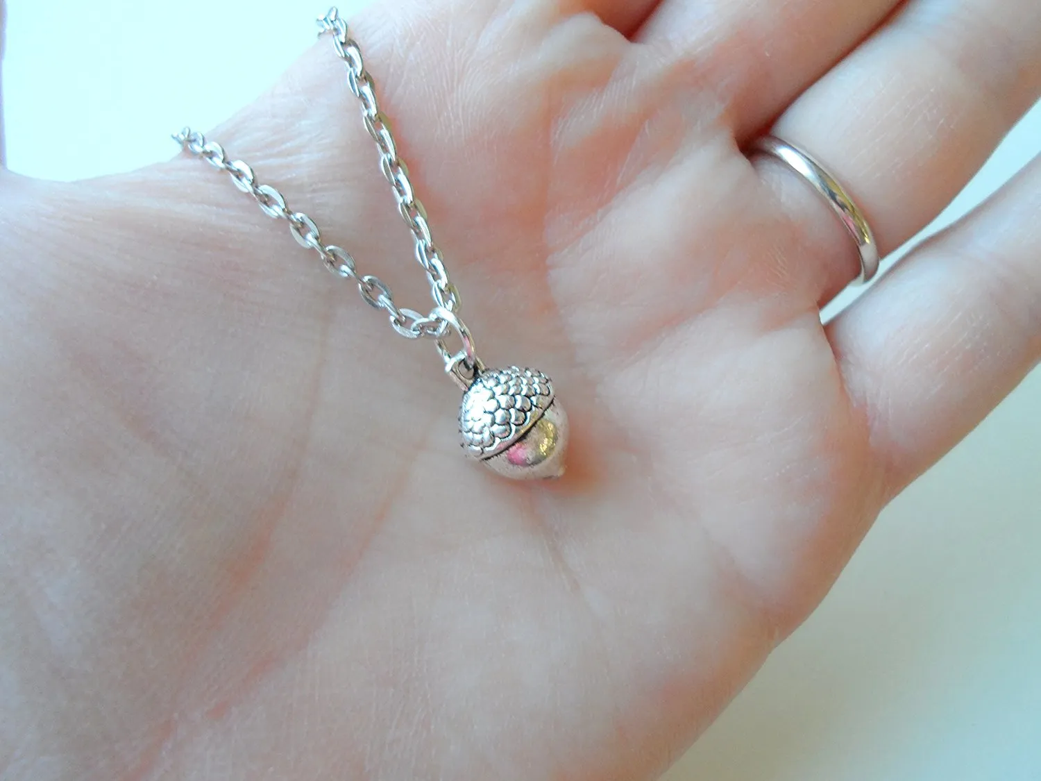 Acorn Necklace - Peter Pan's Kiss