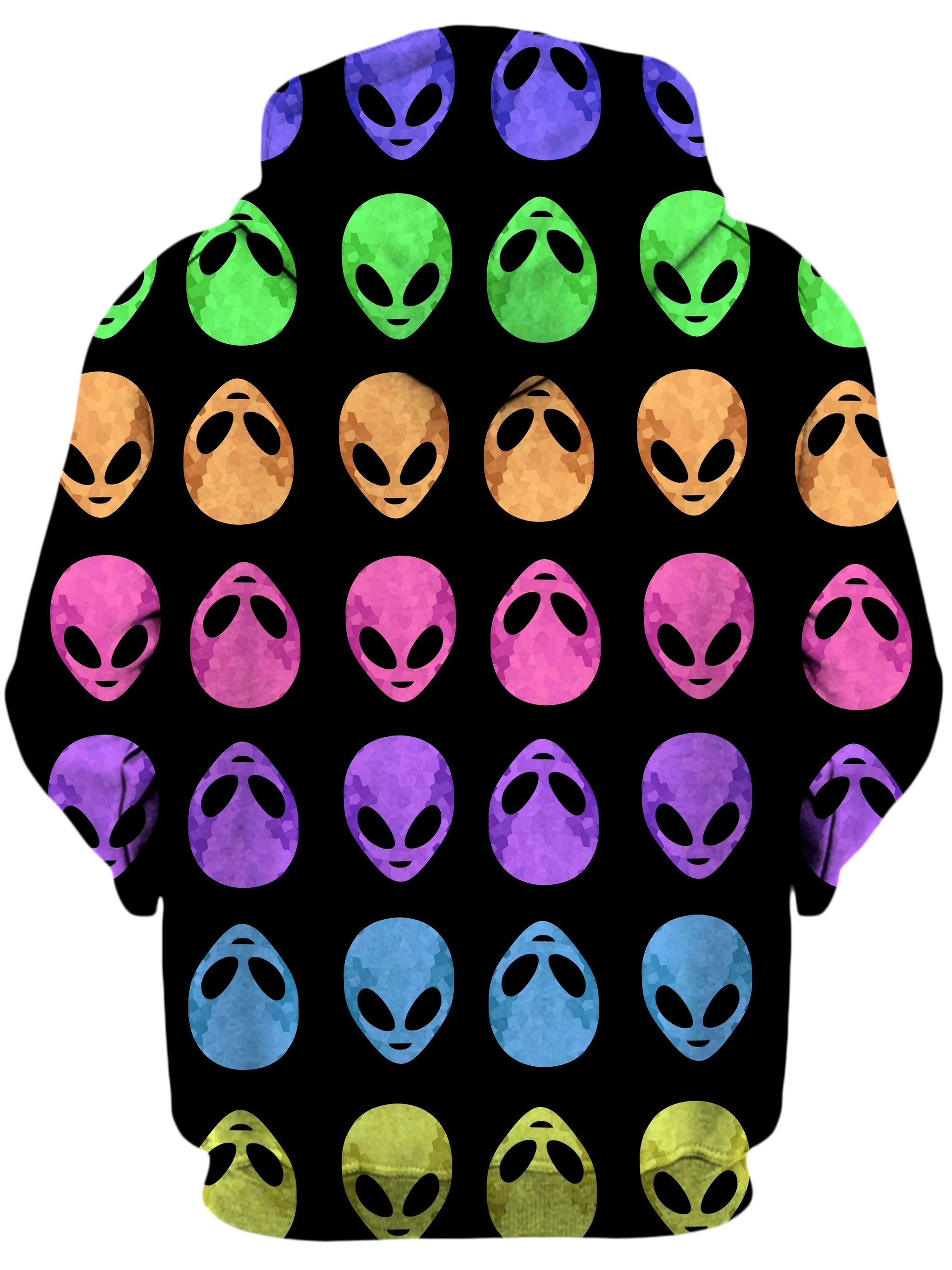Alien Pattern Unisex Hoodie