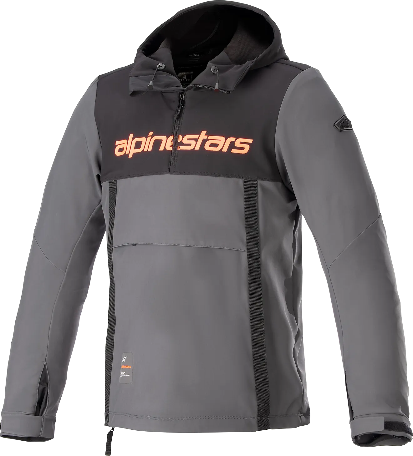 ALPINESTARS Sherpa Jacket - Black/Gray - 4XL 4208123-1134-4X