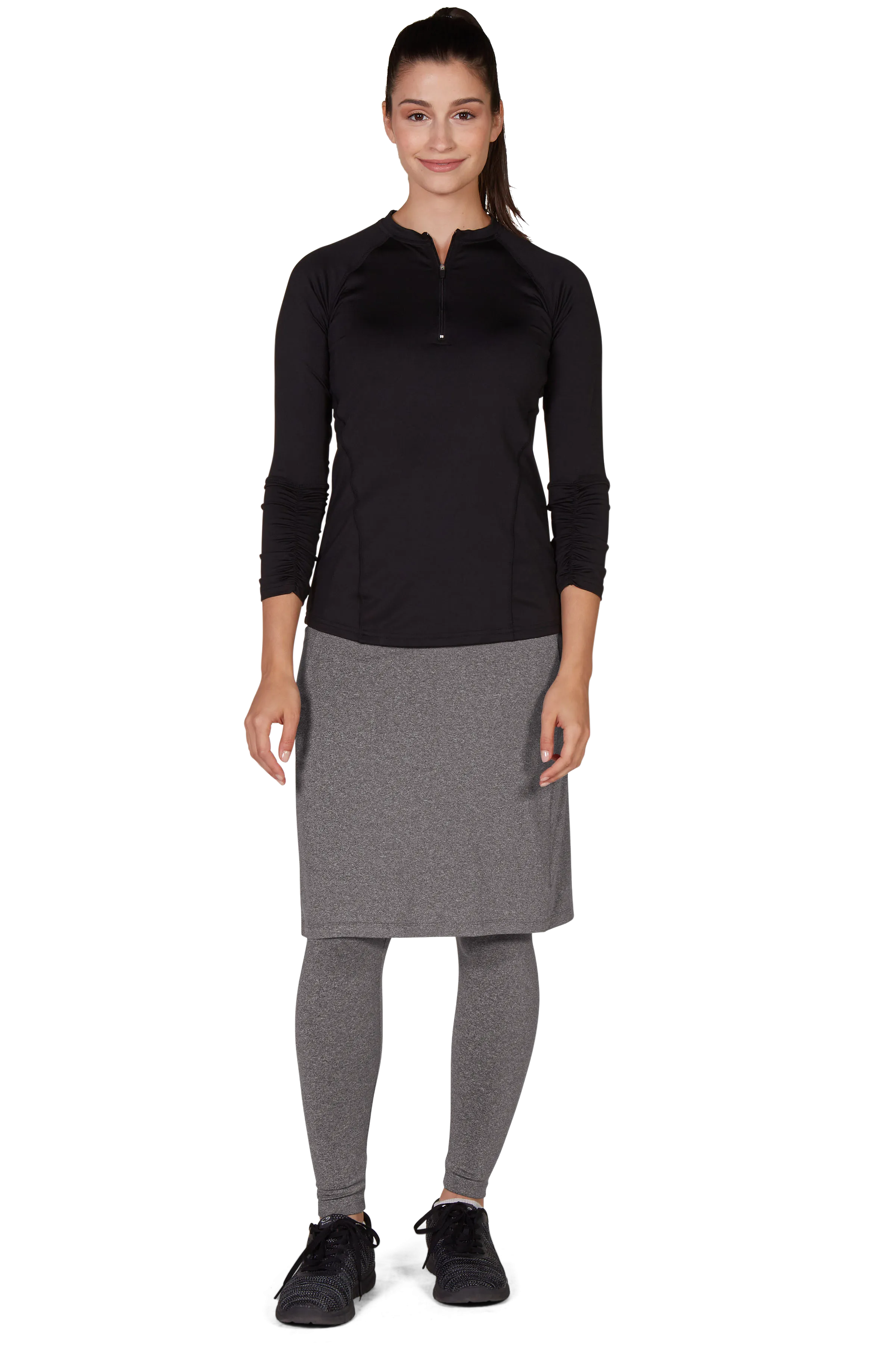 Ankle Fit Snoga 22”- Heather Grey