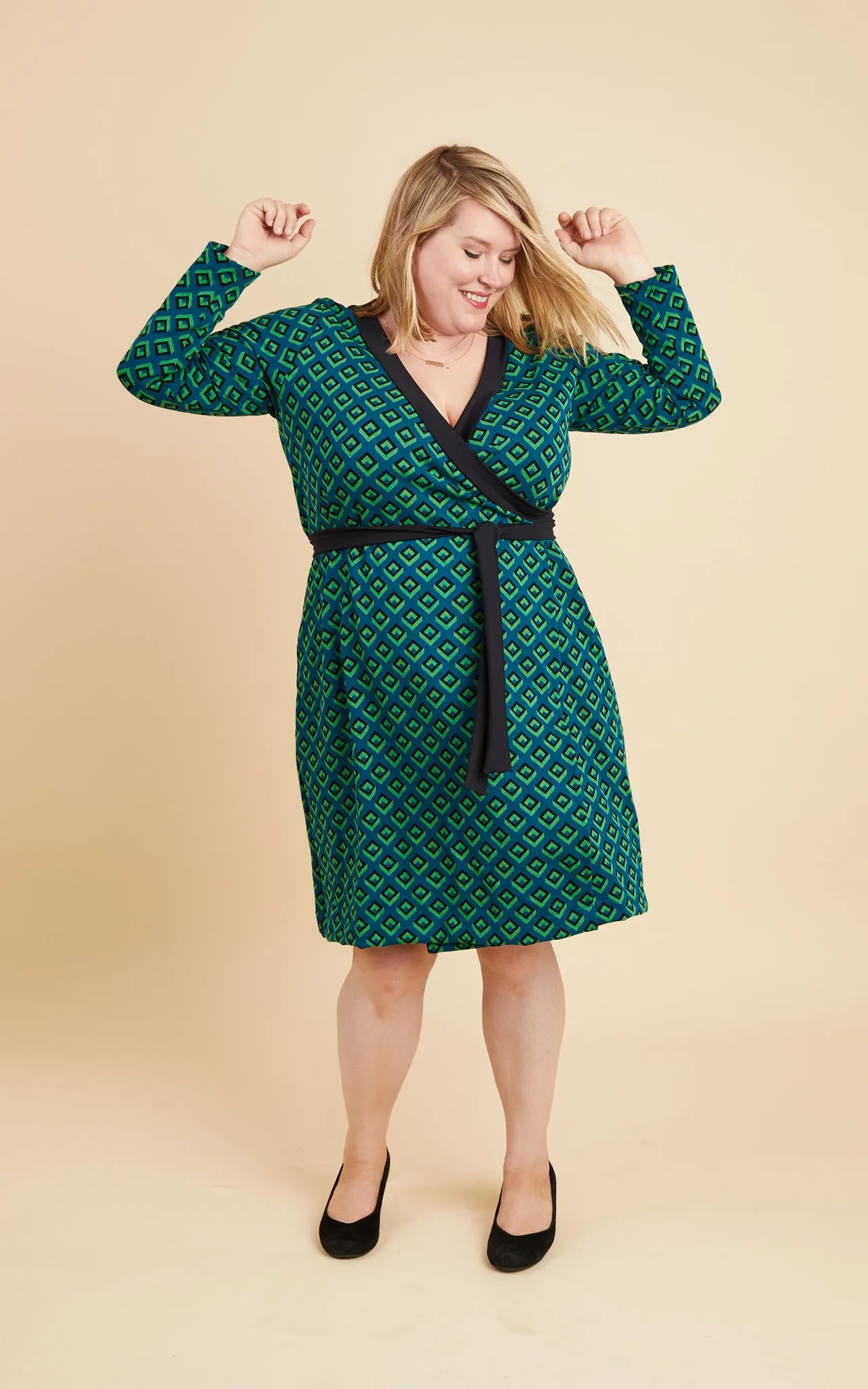 Appleton Dress 12-32 printed pattern