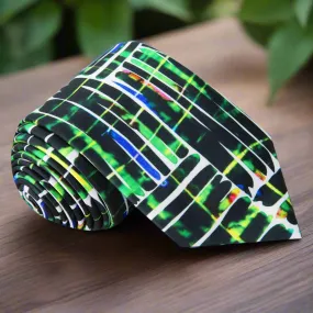 Artistic Greenscape Necktie