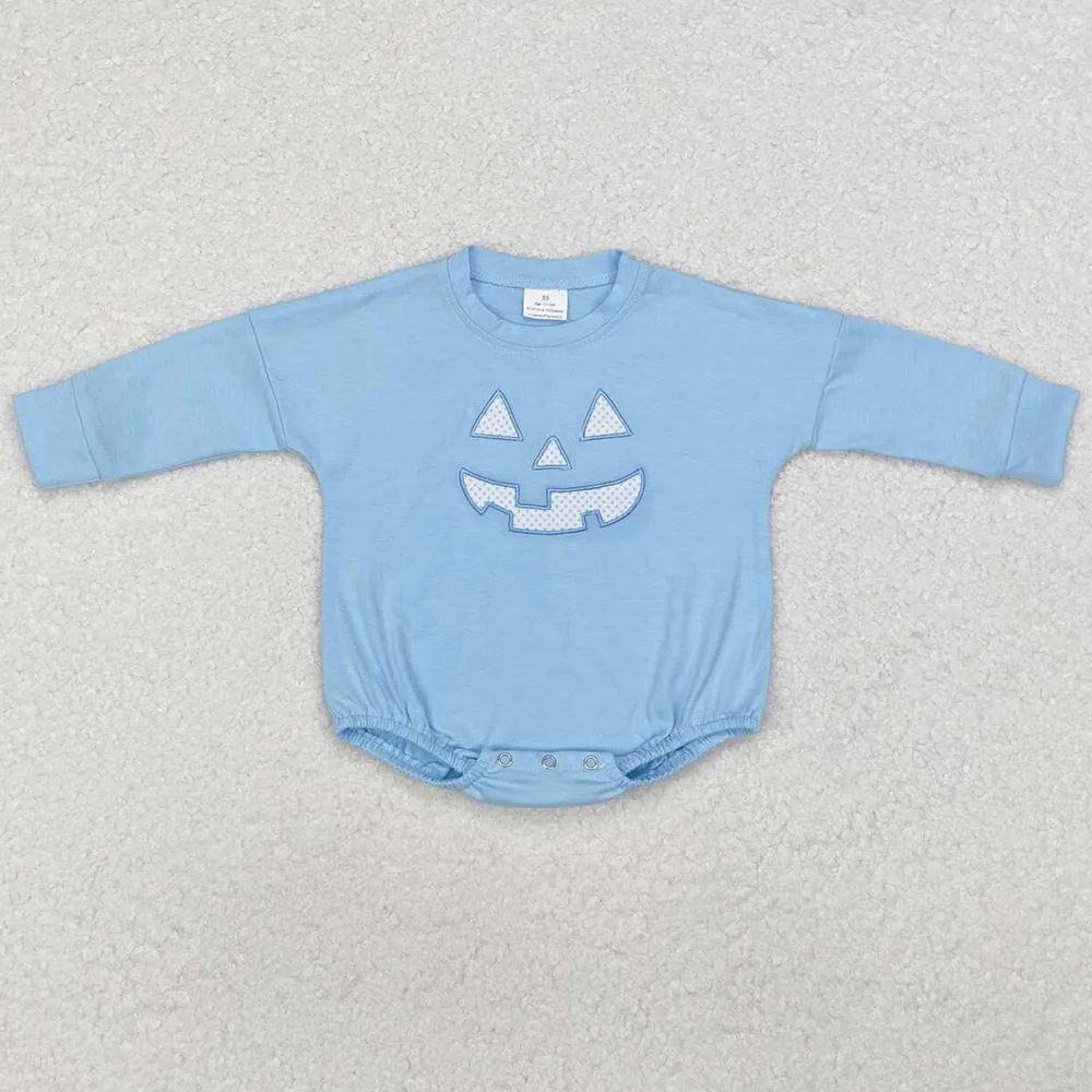 Baby Infant Boys Rompers Halloween Face Long Sleeve Rompers LR1575