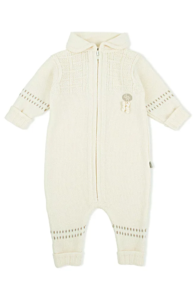 Babysuit Classic Merino - Snow White