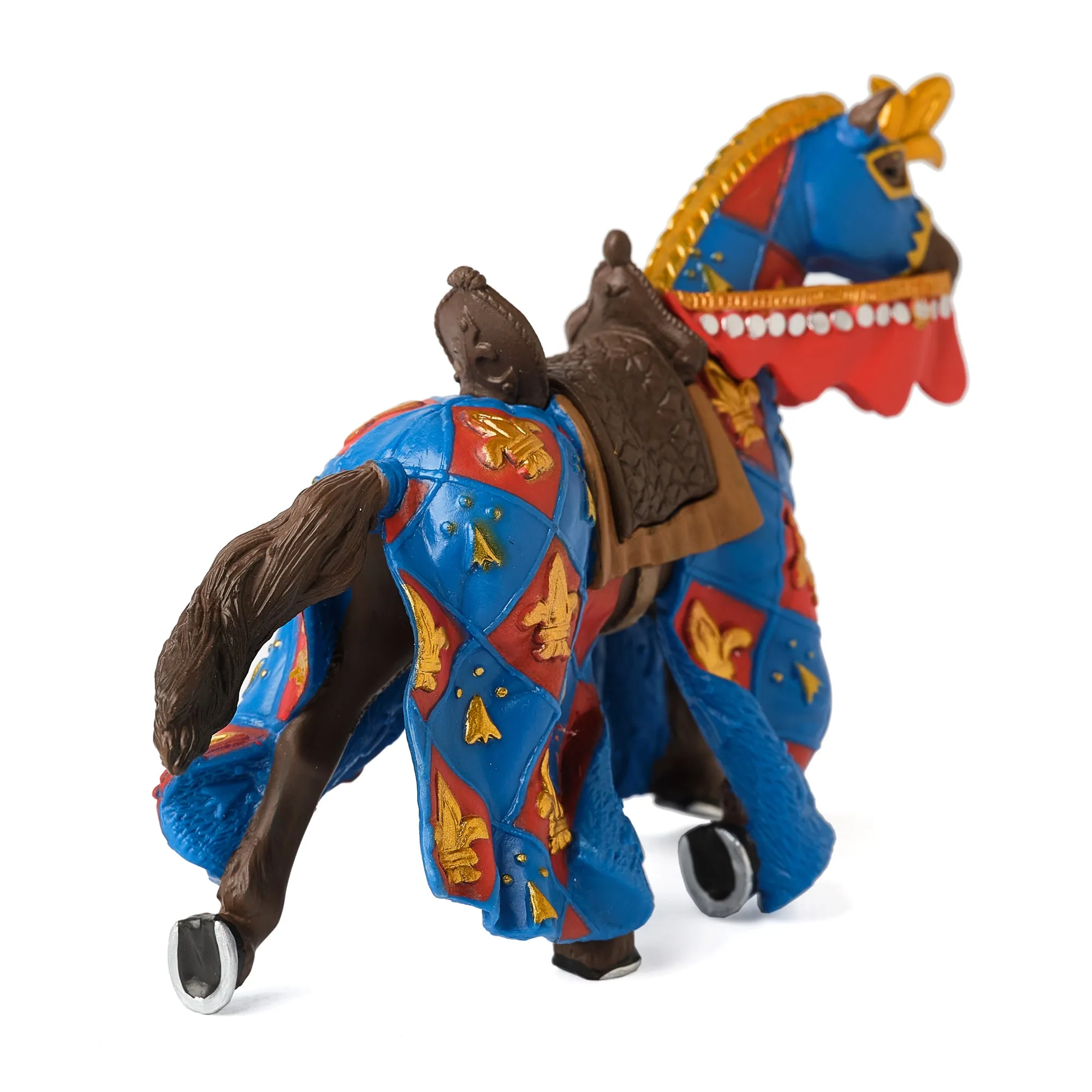 Blue Horse fleur de lys; The Medieval Fantasy World (Papo)