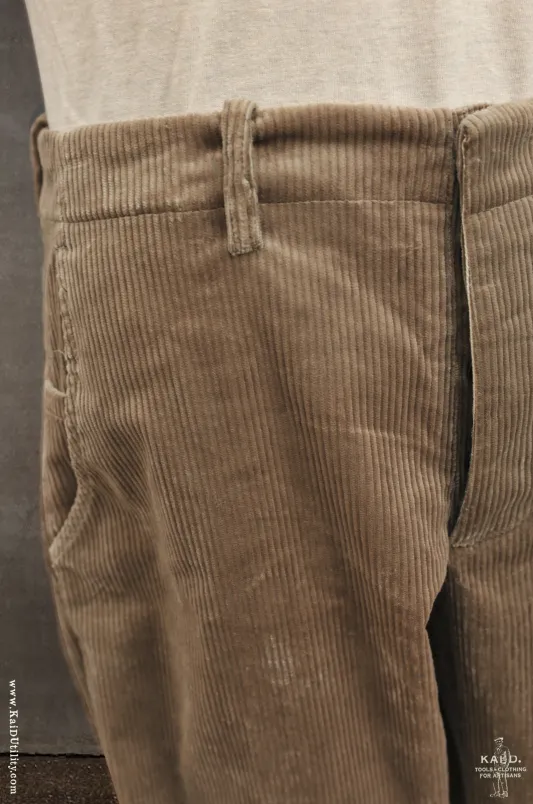 Borough Pants - Tan Corduroy - 36