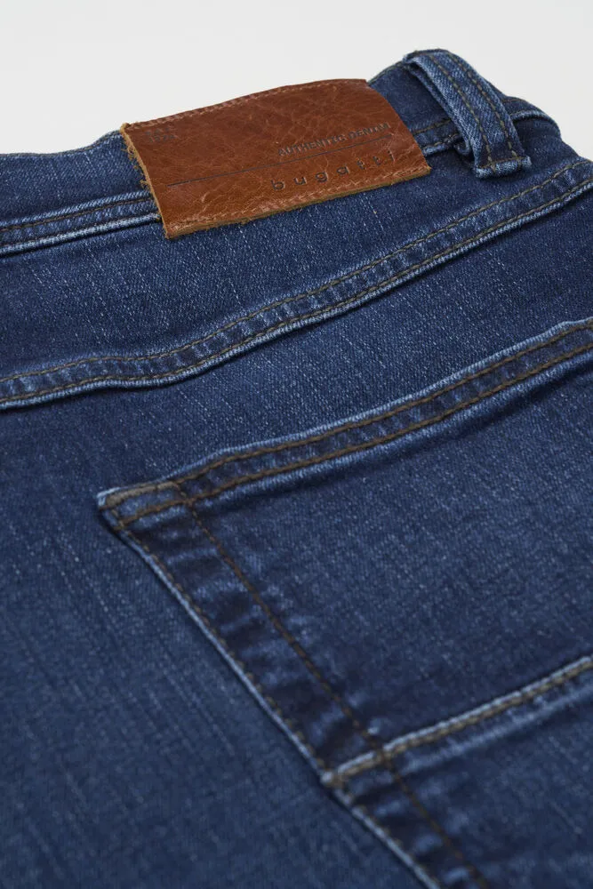 Bugatti Regular Fit Straight Jeans - Blue