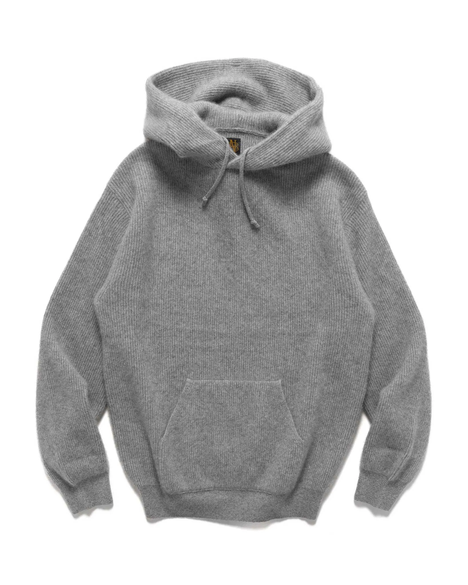 Cashmere Fox Pullover Hoodie Grey