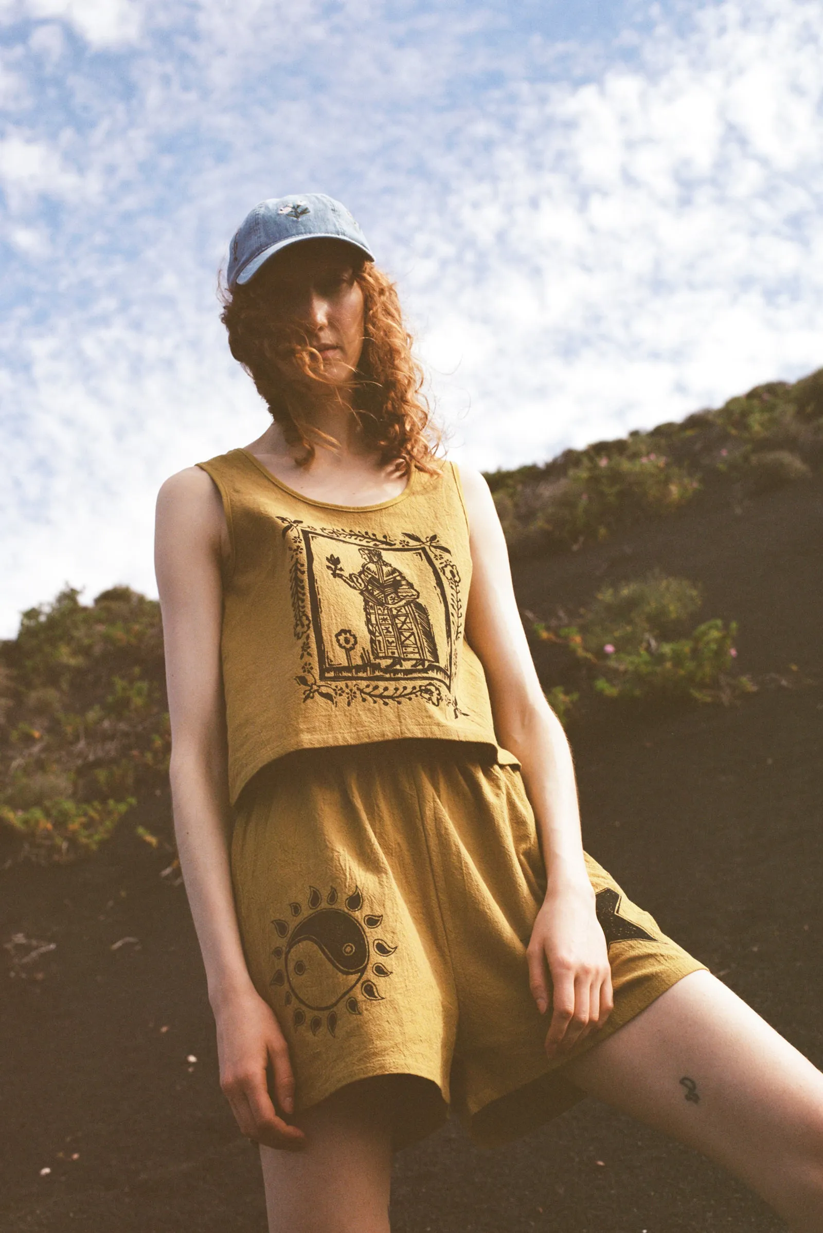 Caspia Shorts Artichoke