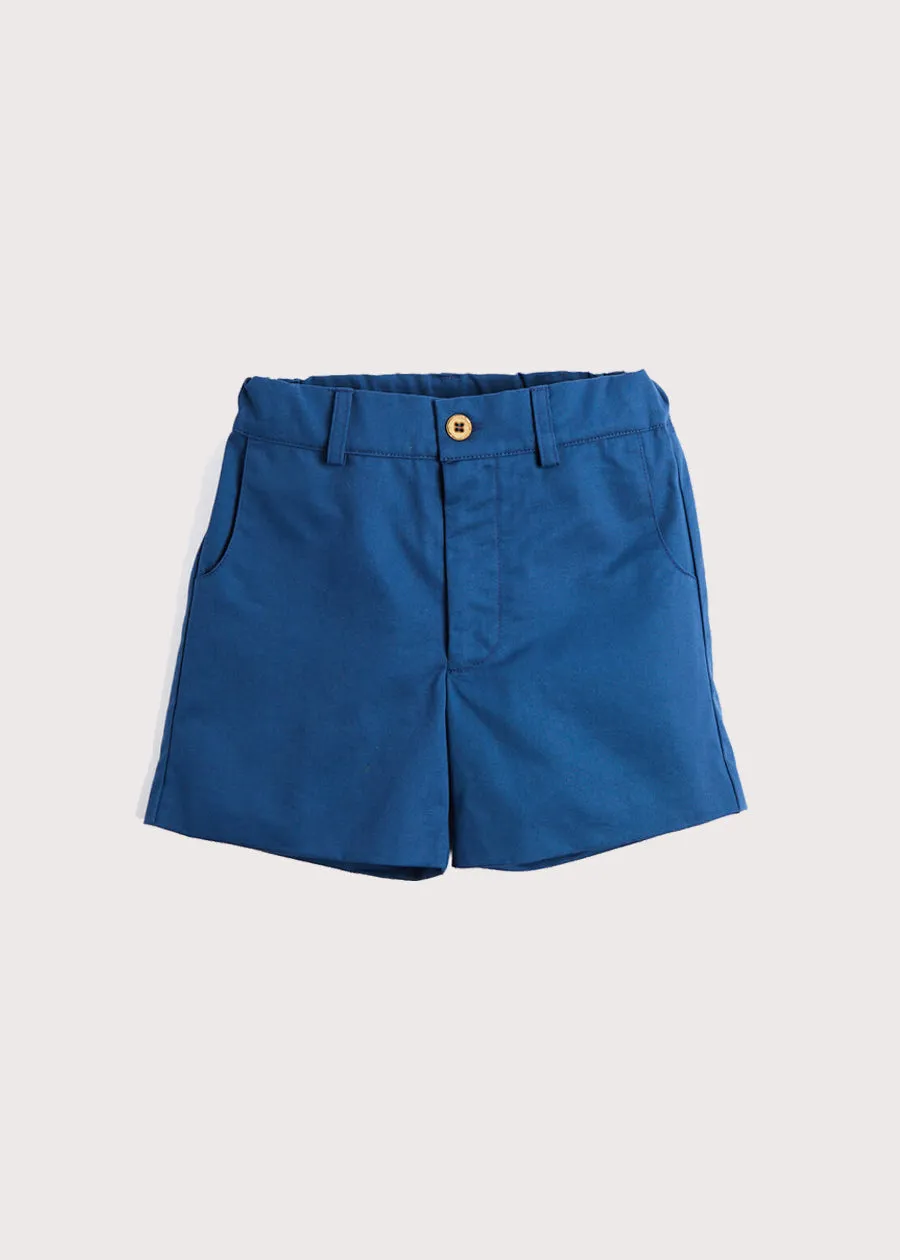 Classic Smart Shorts in French Blue (4-10yrs)