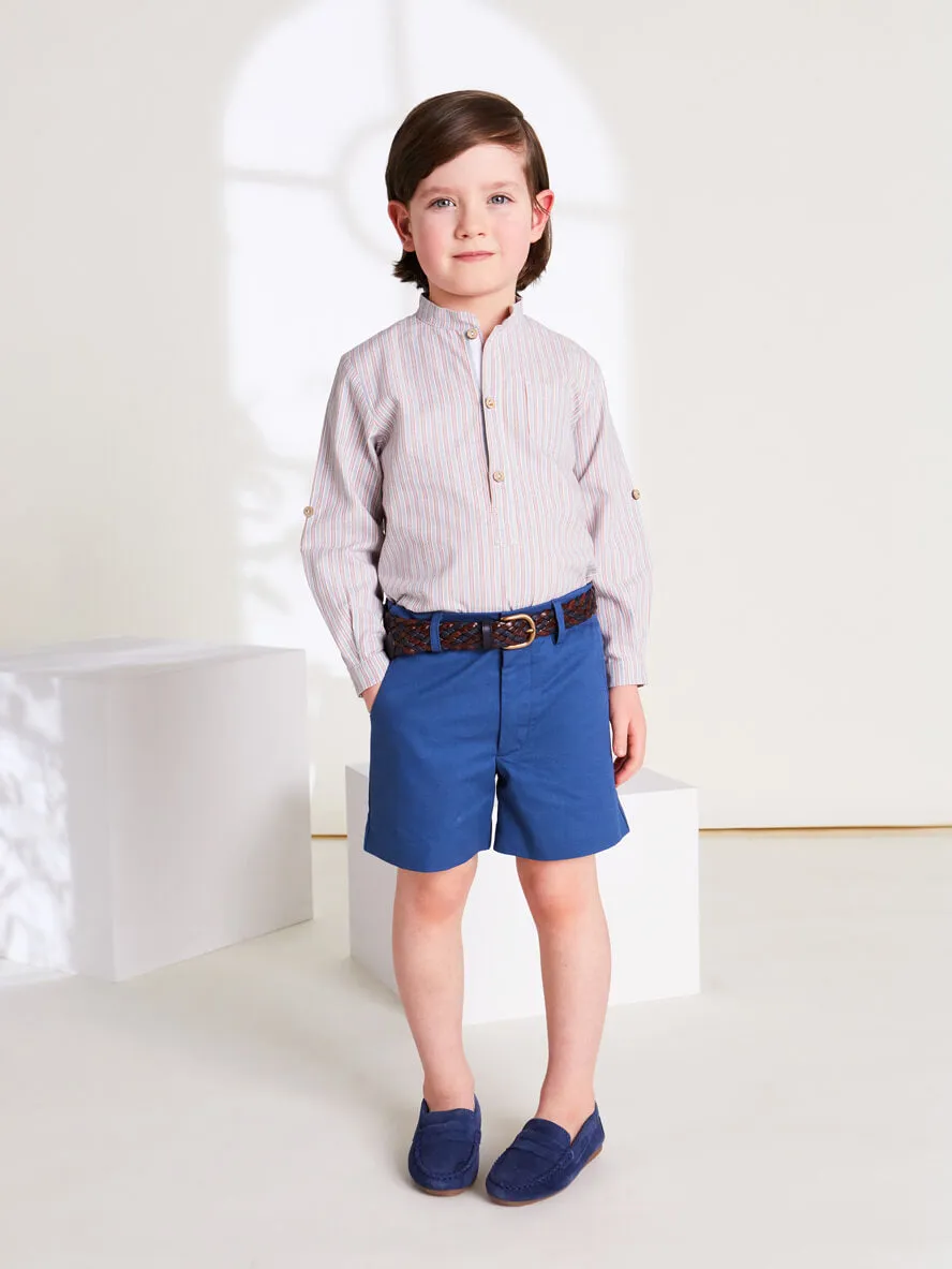 Classic Smart Shorts in French Blue (4-10yrs)