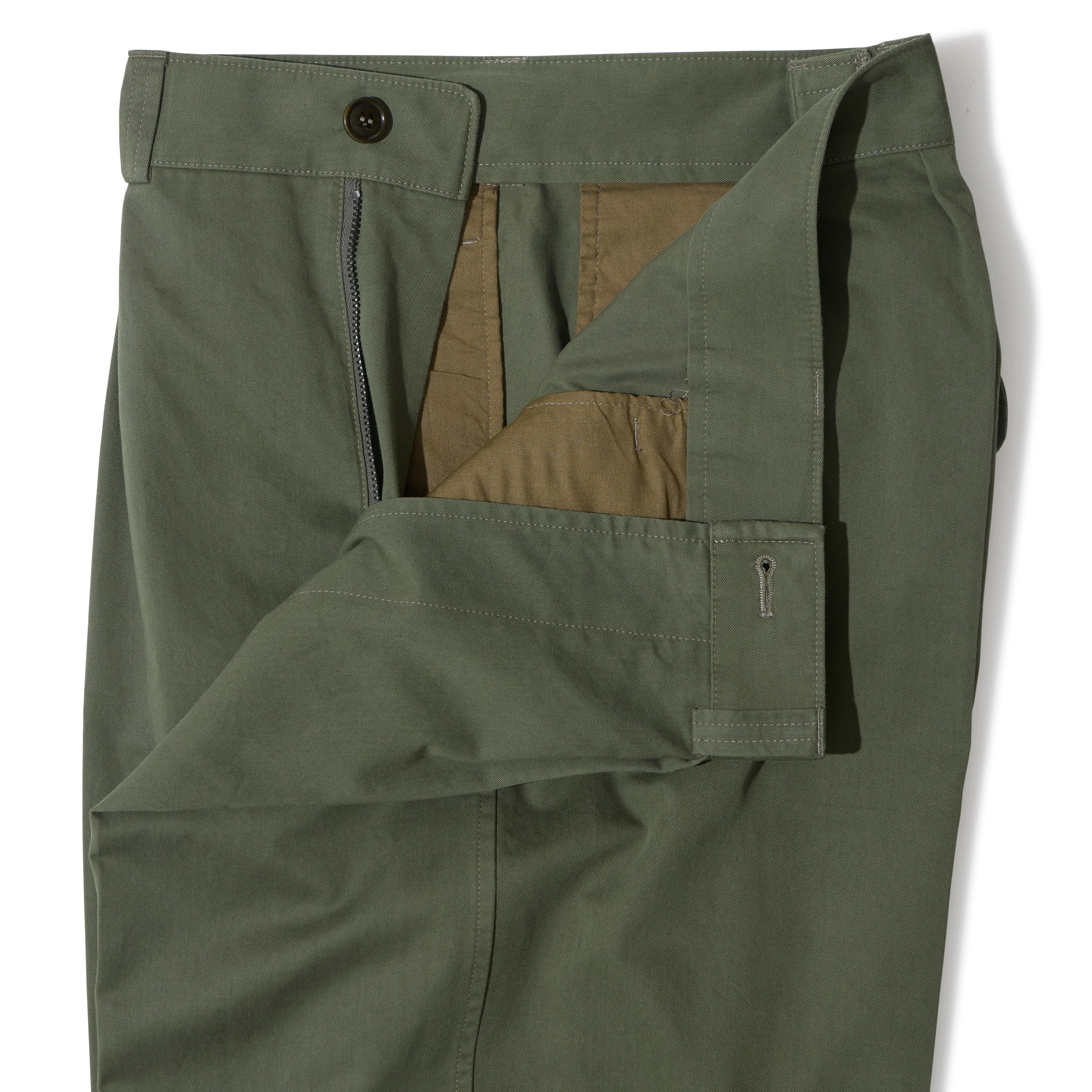 Cotton Twill Workdress Trousers