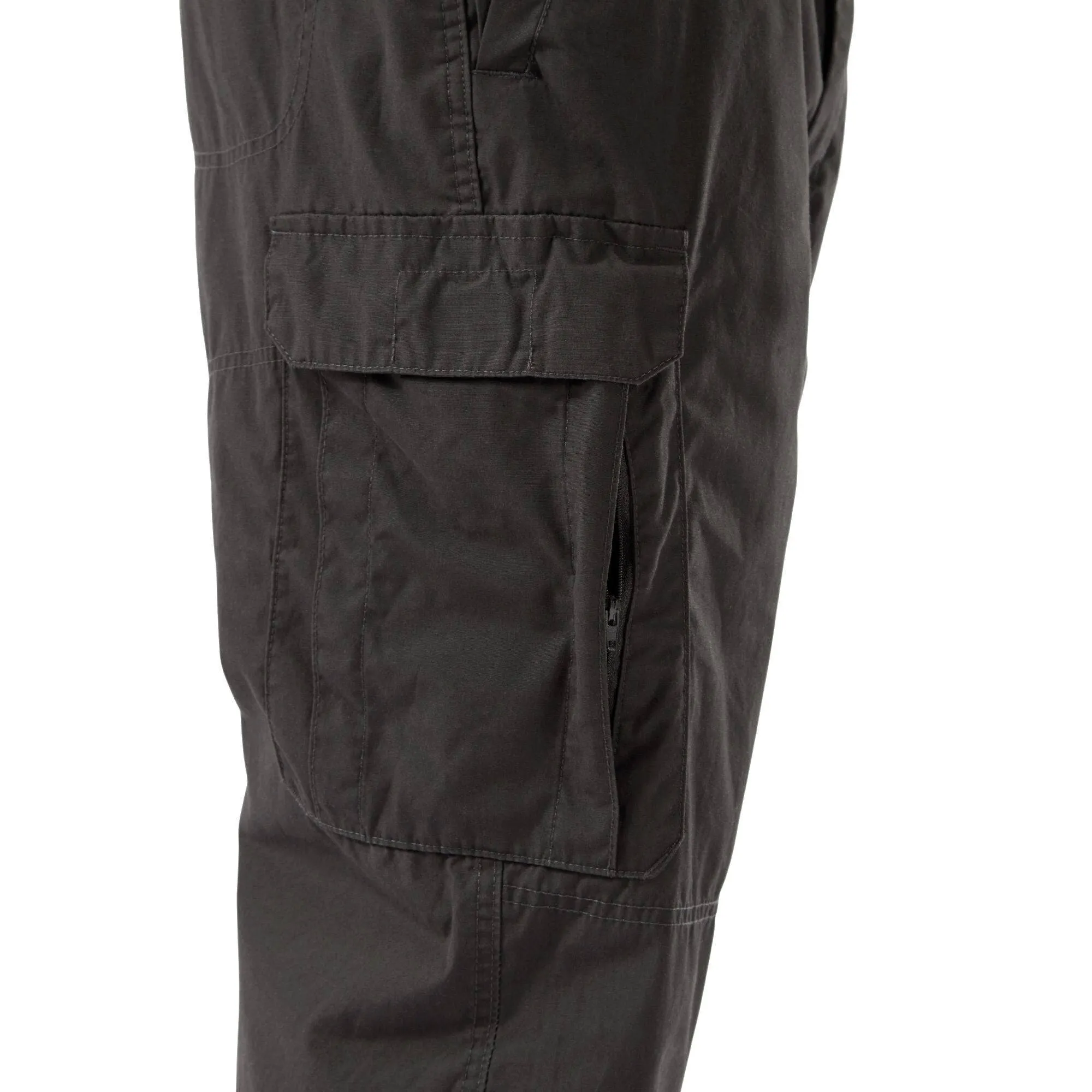 Craghoppers Mens Kiwi Classic Trousers CMJ600 -BLACK PEPPER