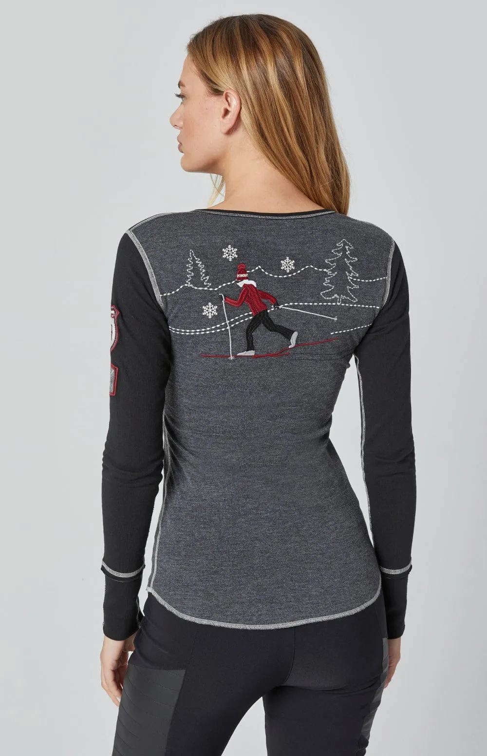 Cross Country Henley | Heather Black