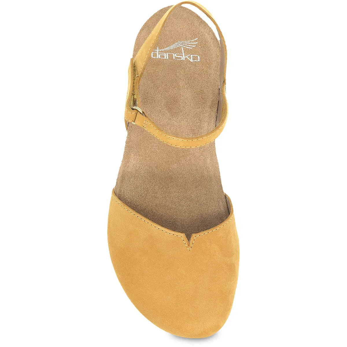 Dansko Rowan - Mustard Milled Nubuck