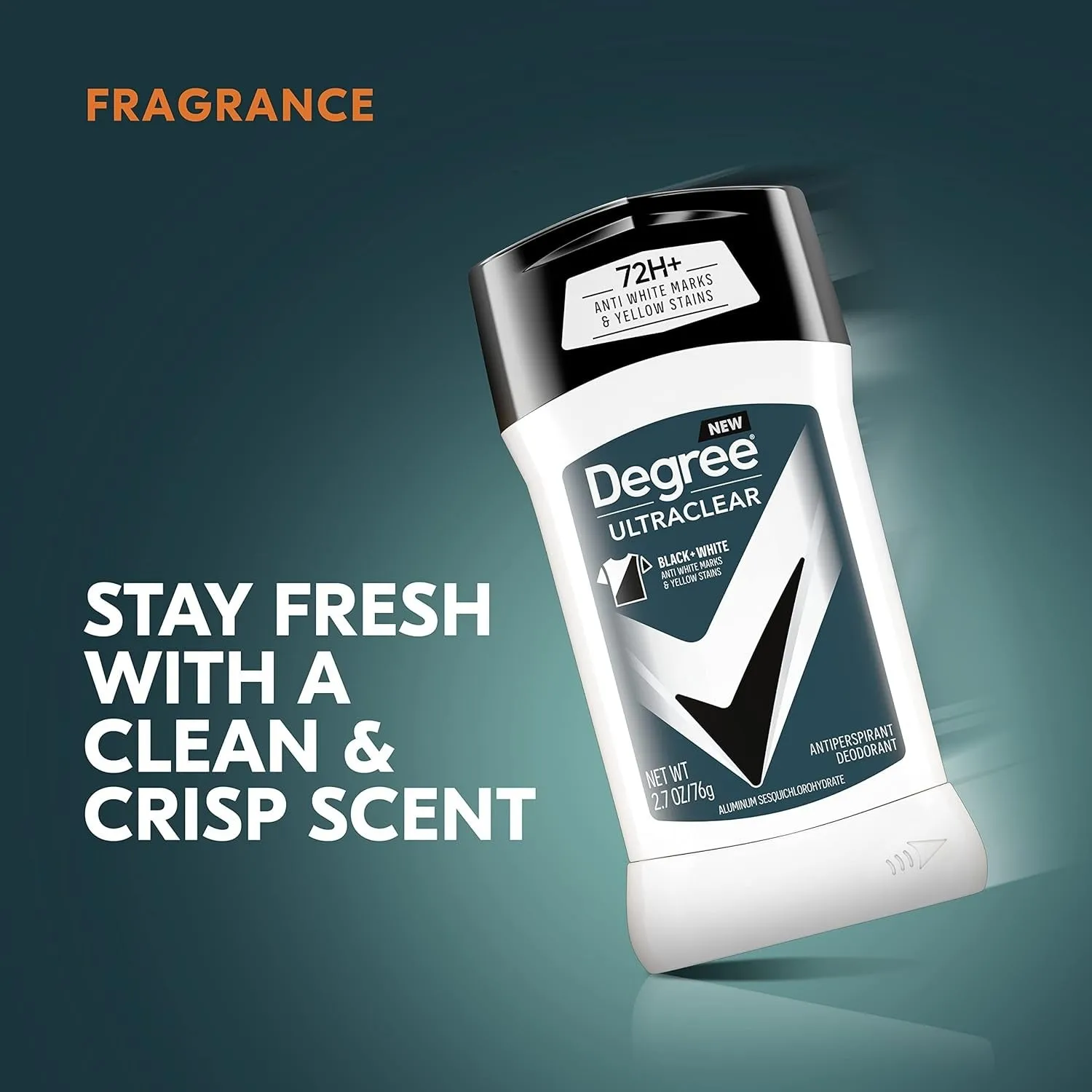 Degree UltraClear Antiperspirant Deodorant Black   White - Men