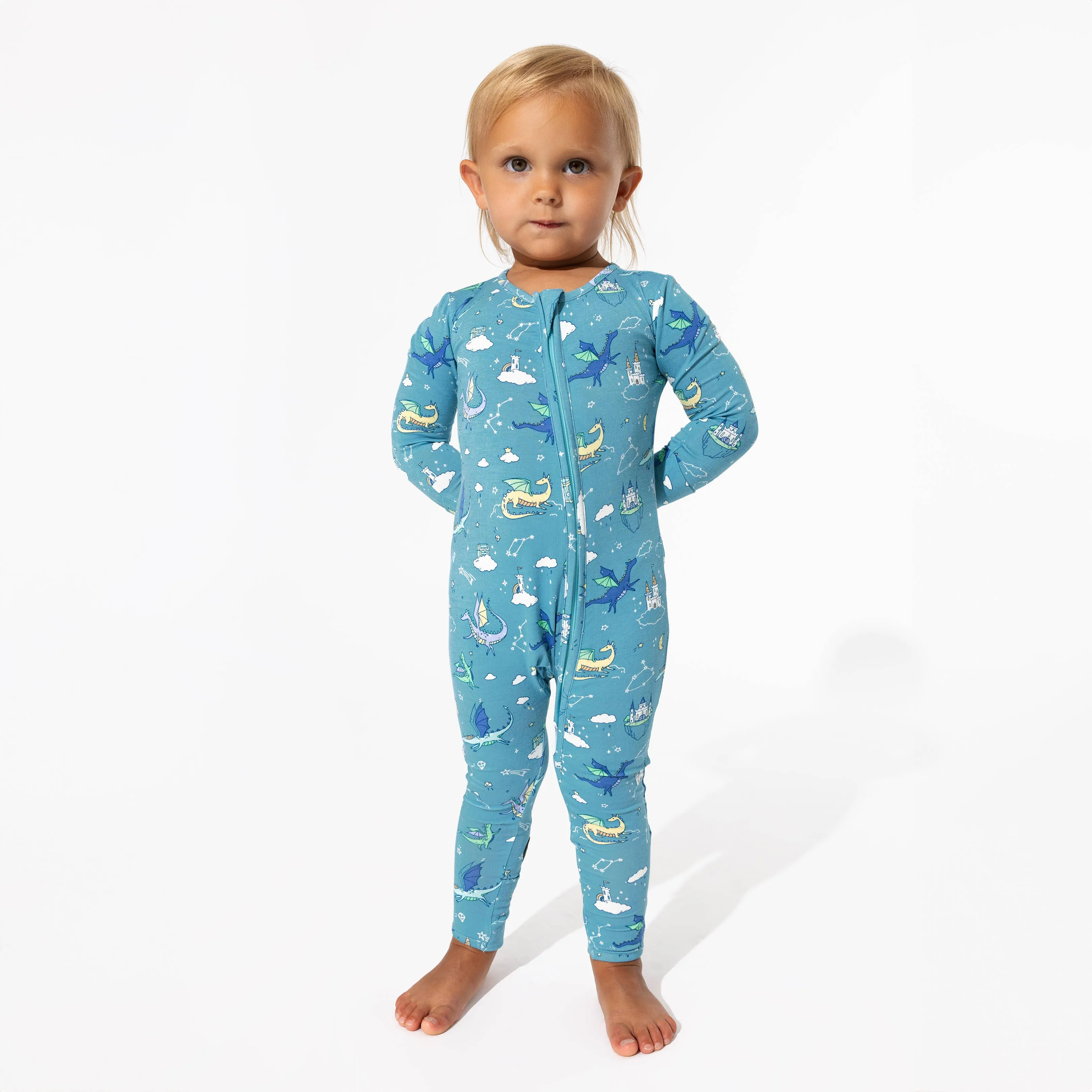 Dragon Dreams Bamboo Convertible Footie