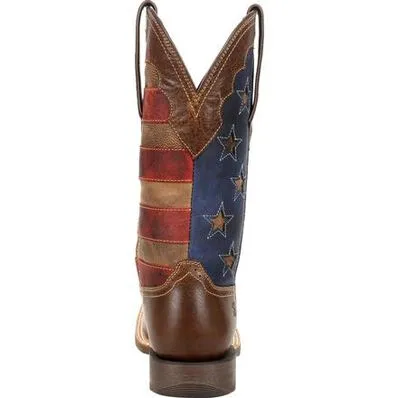 DurangoÂ Lady Rebel Proâ Womens Vintage Flag Western Boot
