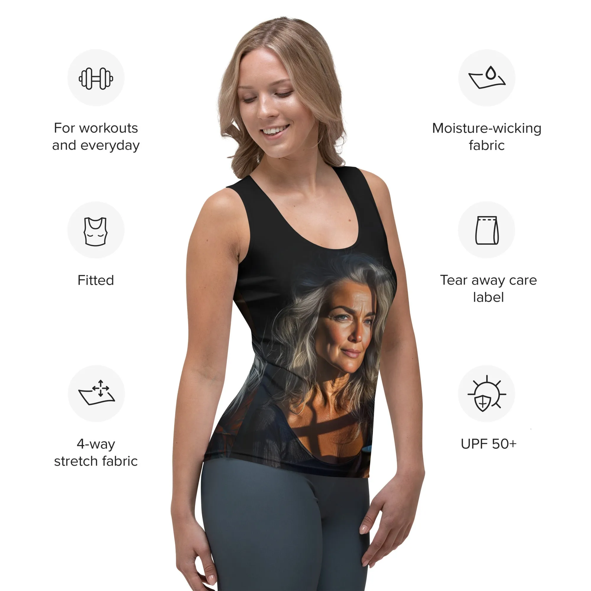 Elegant Struggles Sublimation Cut & Sew Tank Top