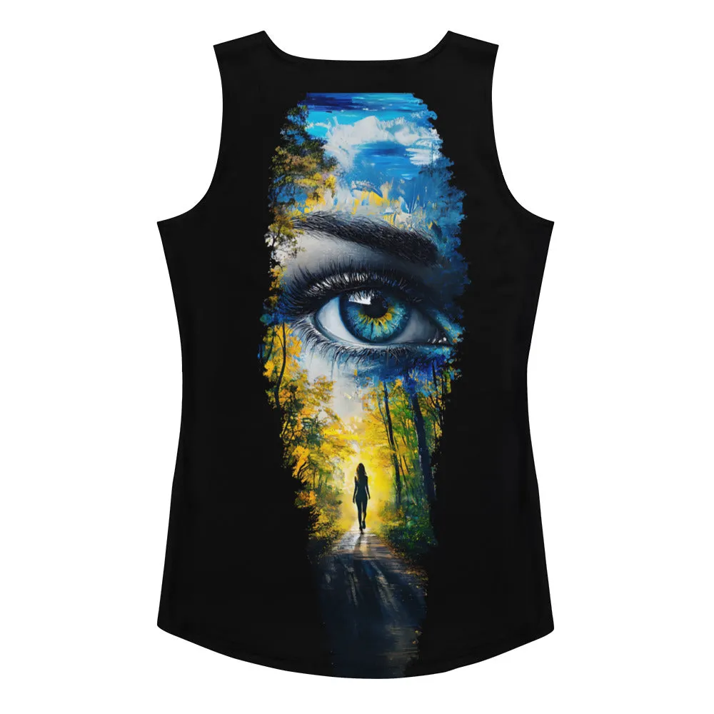 Empowered Path Sublimation Cut & Sew Tank Top