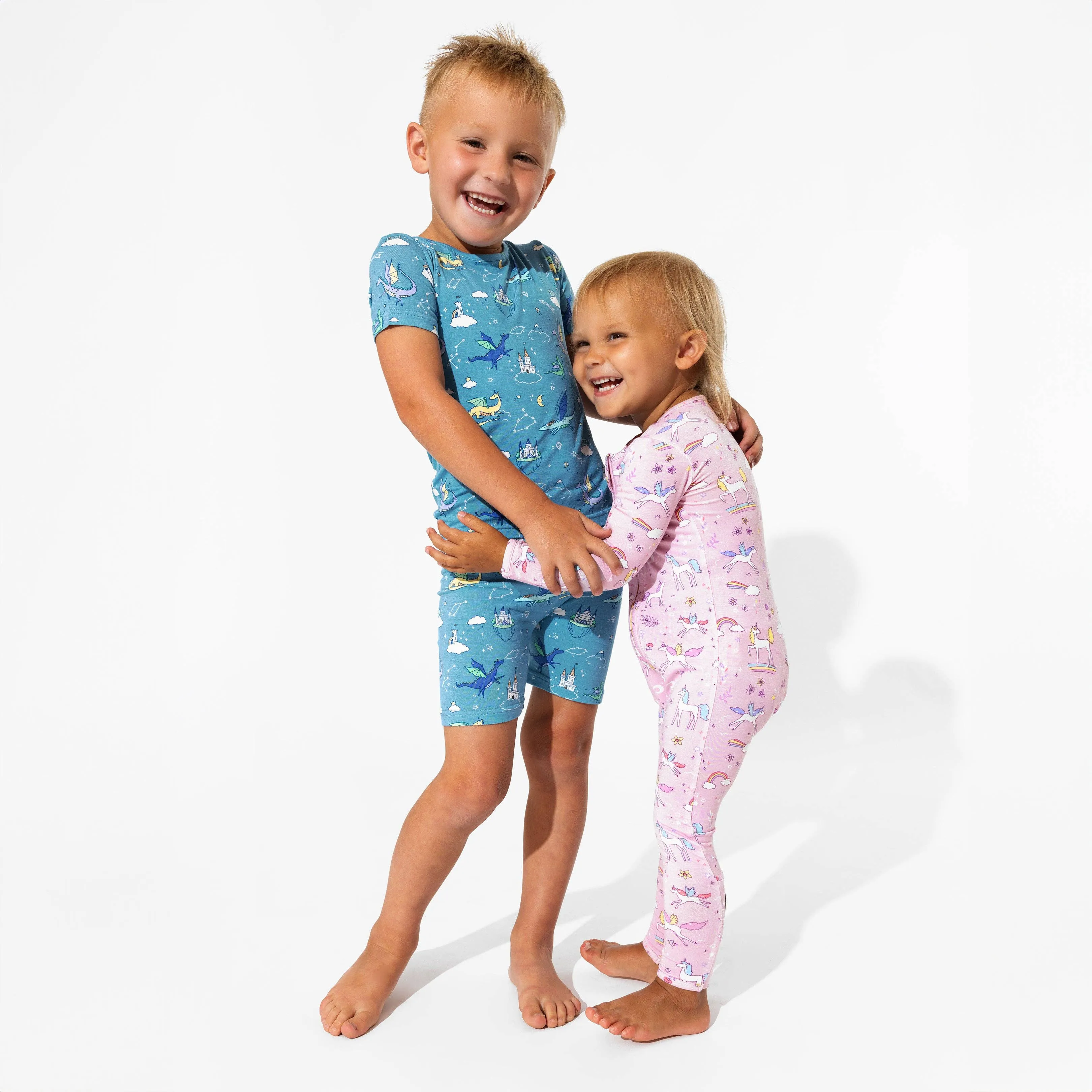 Enchanted Unicorn Bamboo Convertible Footie