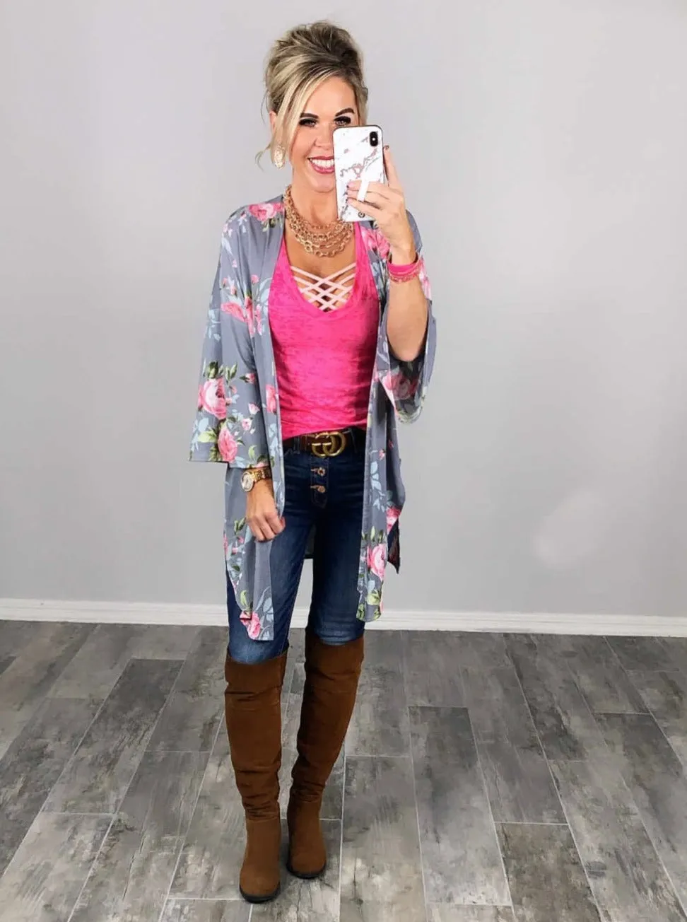 Fairytale Florals Kimono