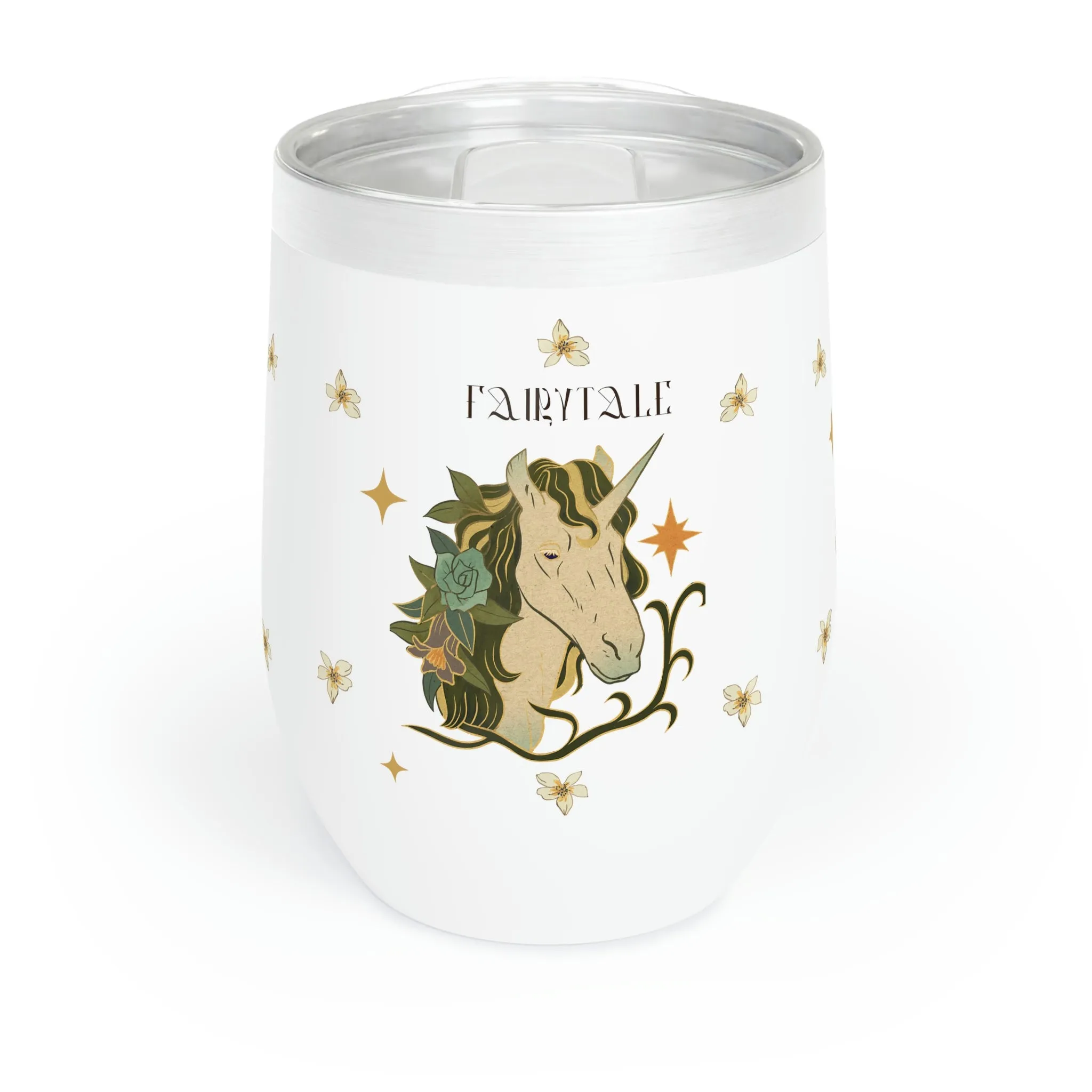 Fairytale Horse POD Chill Wine Tumbler