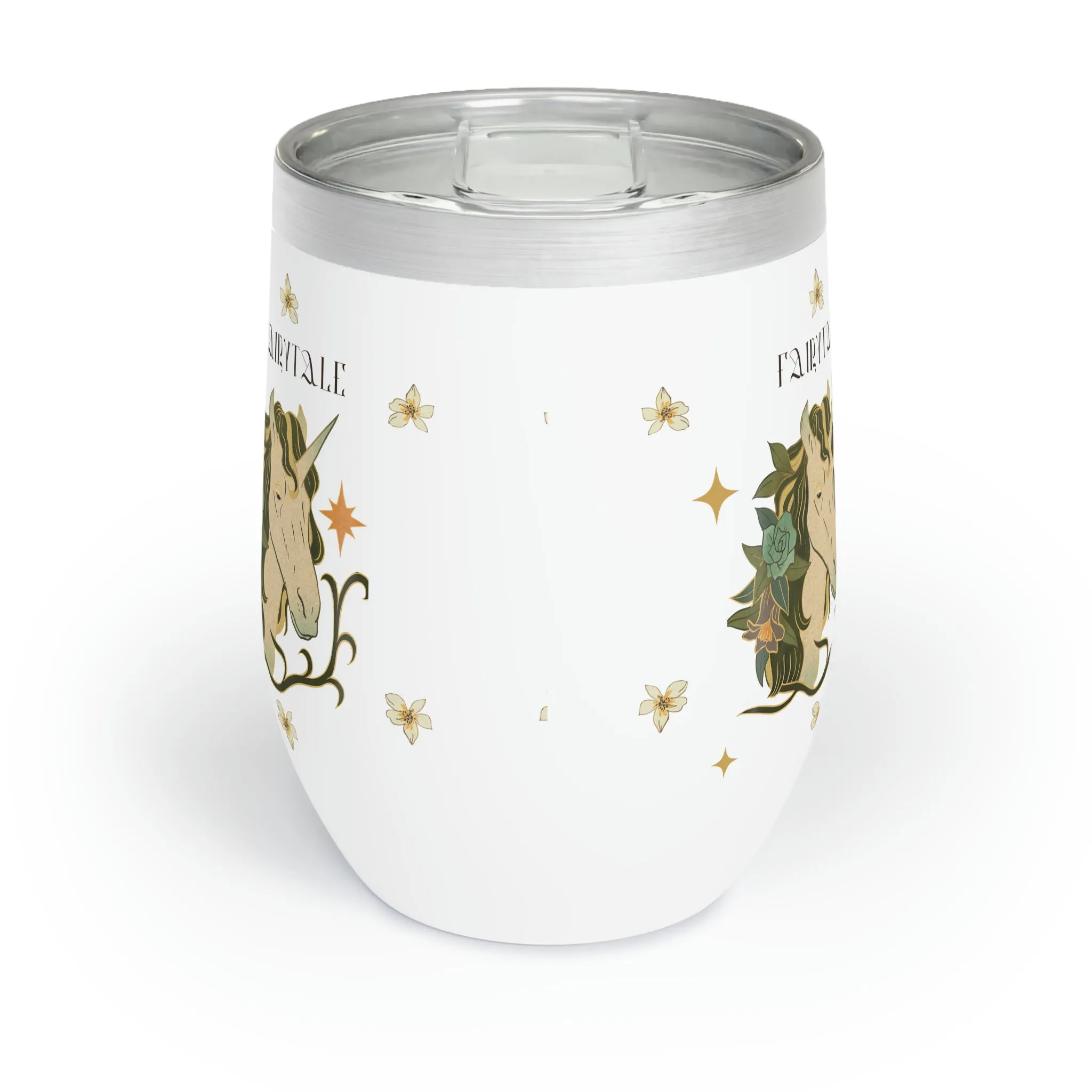 Fairytale Horse POD Chill Wine Tumbler