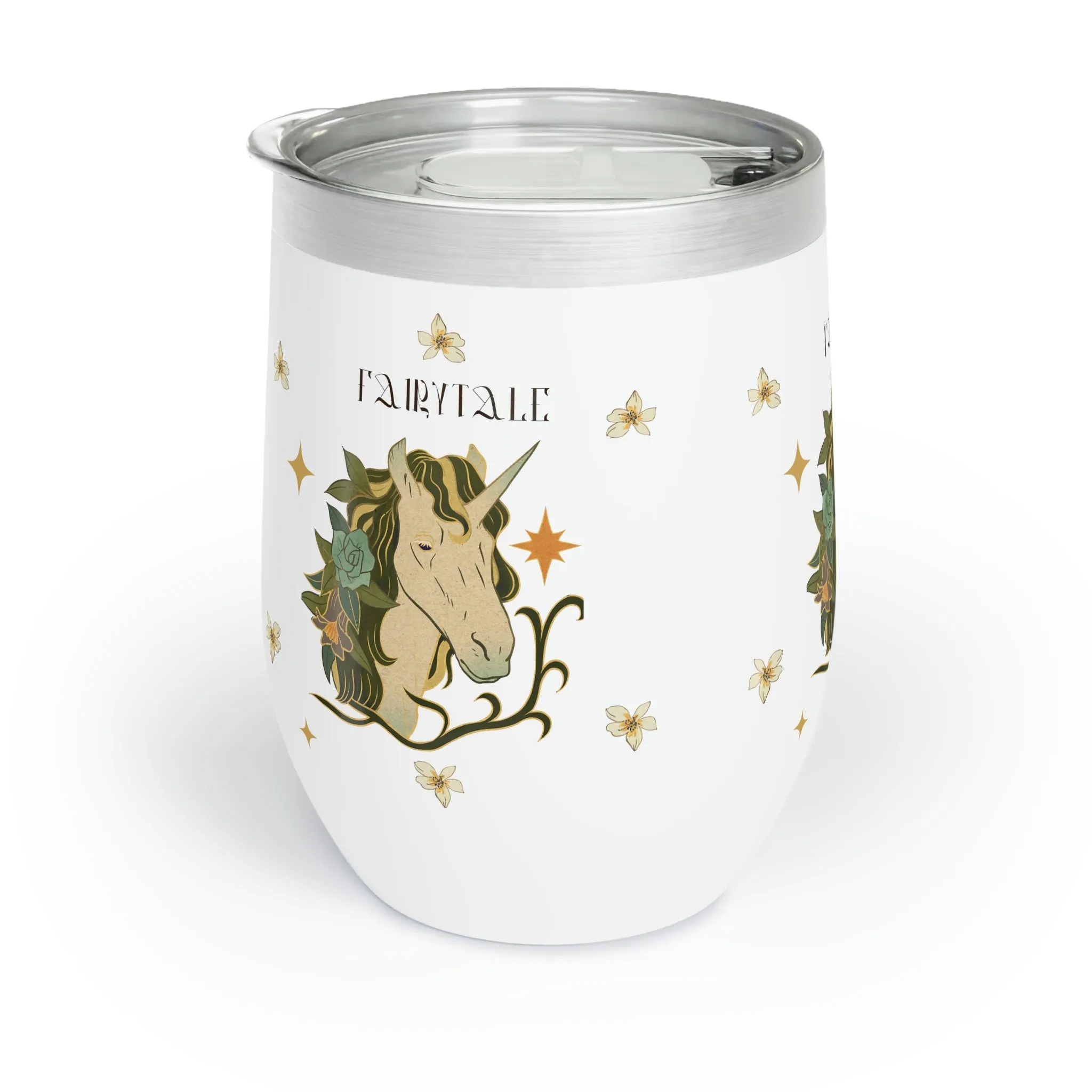 Fairytale Horse POD Chill Wine Tumbler