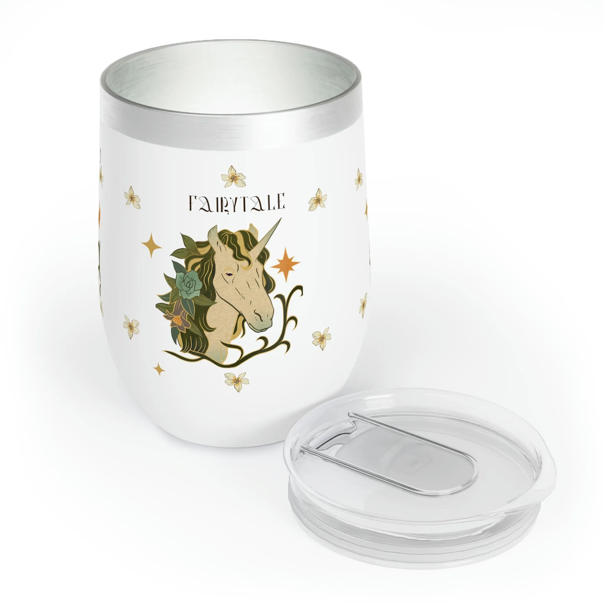 Fairytale Horse POD Chill Wine Tumbler