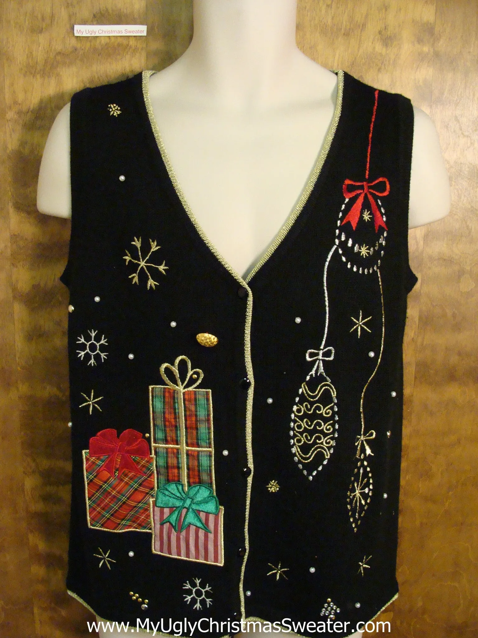 Fancy Gifts Cute Xmas Sweater Vest