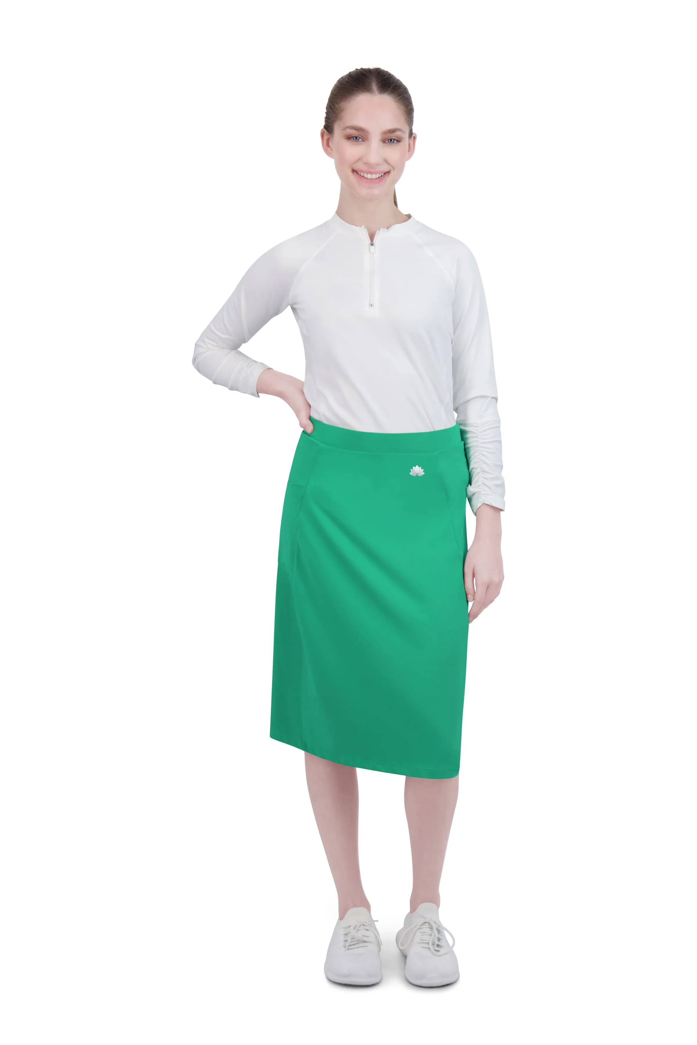 Fit Skort 24"-Mint (final-sale)