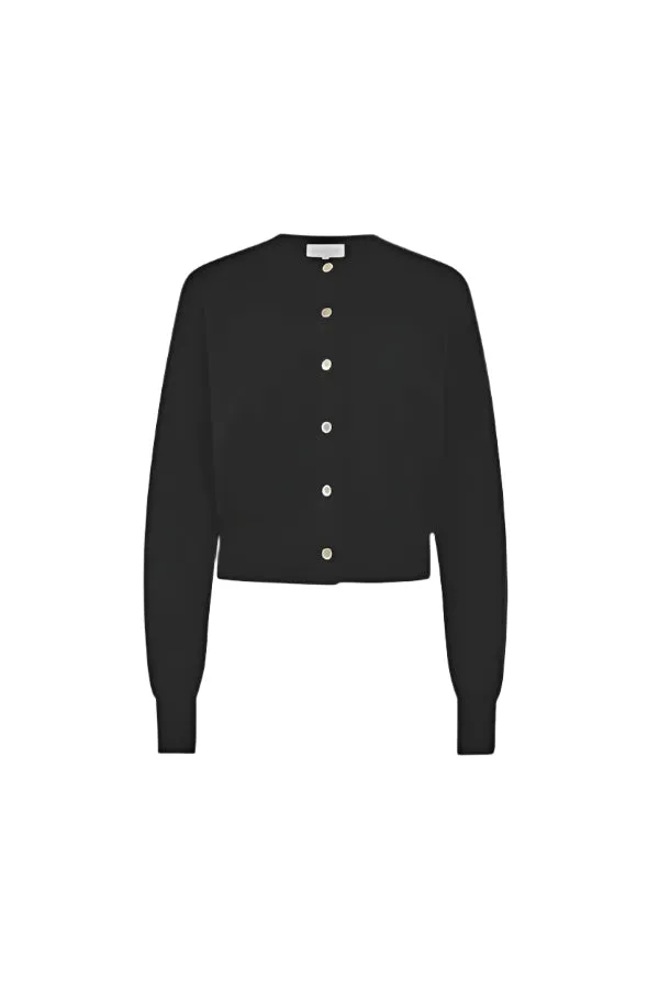 Friends With Frank The Chloe Cardigan in Black