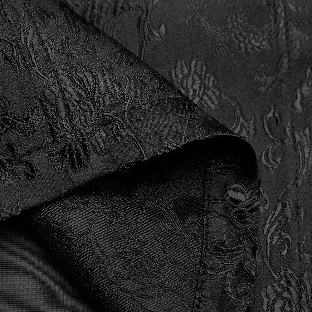 Futuristic Dragon Pattern Jacquard Mini Dress