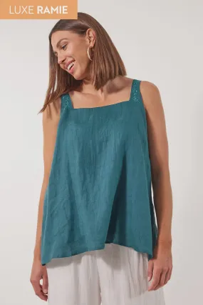 Gala Tank Teal
