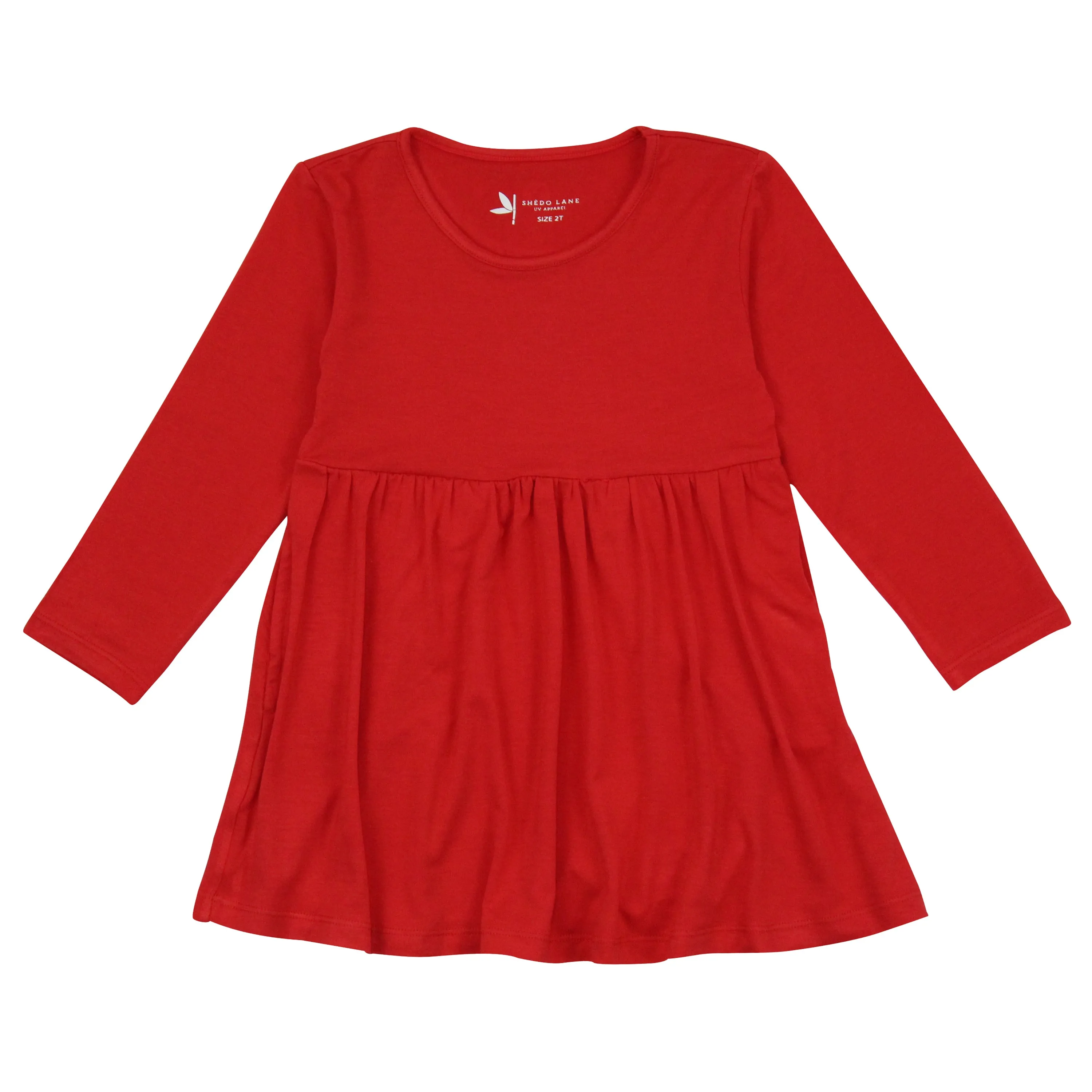 Girls Long Sleeve Swing Dress