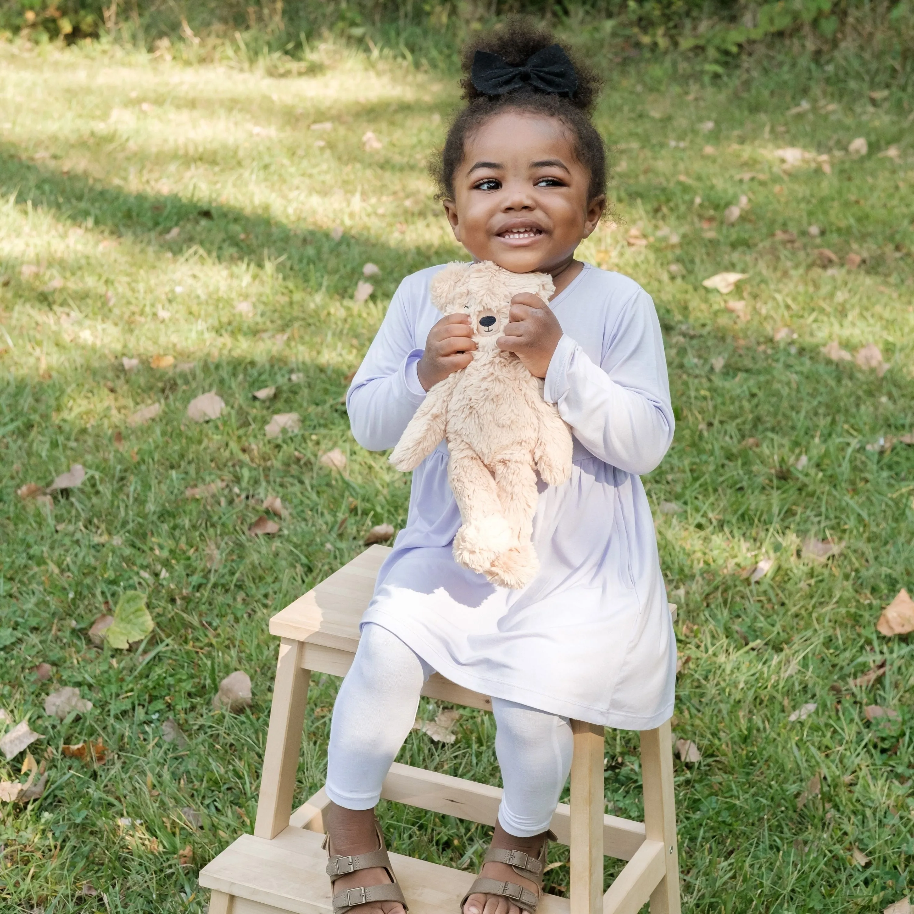 Girls Long Sleeve Swing Dress
