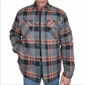 Grizzly Mountain Sherpa Lined Flannel Shirt Jacket