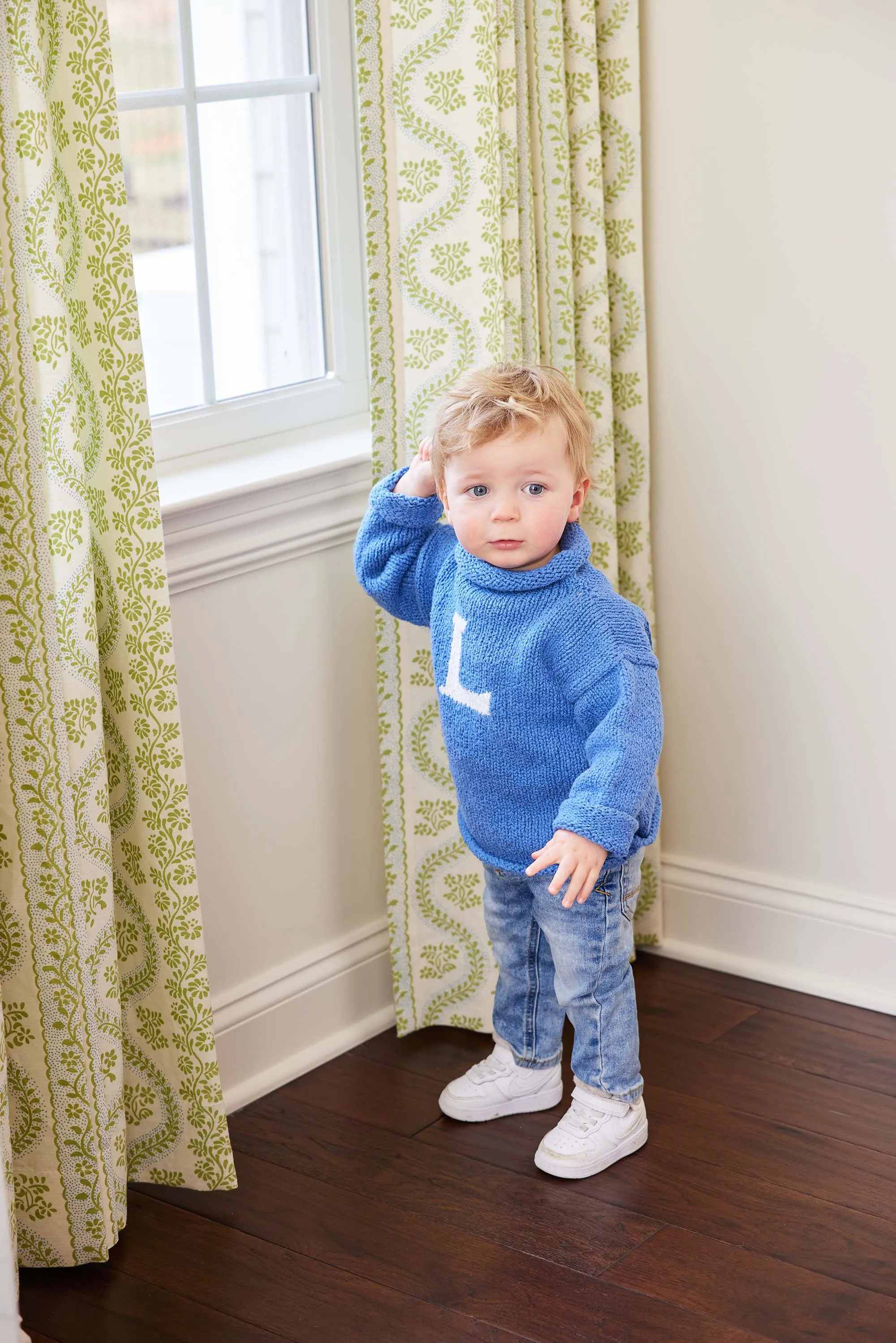 Handknit Initial Sweater