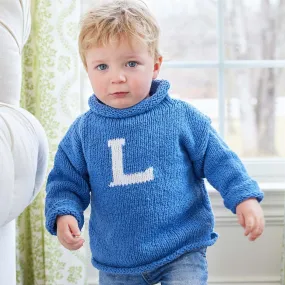 Handknit Initial Sweater