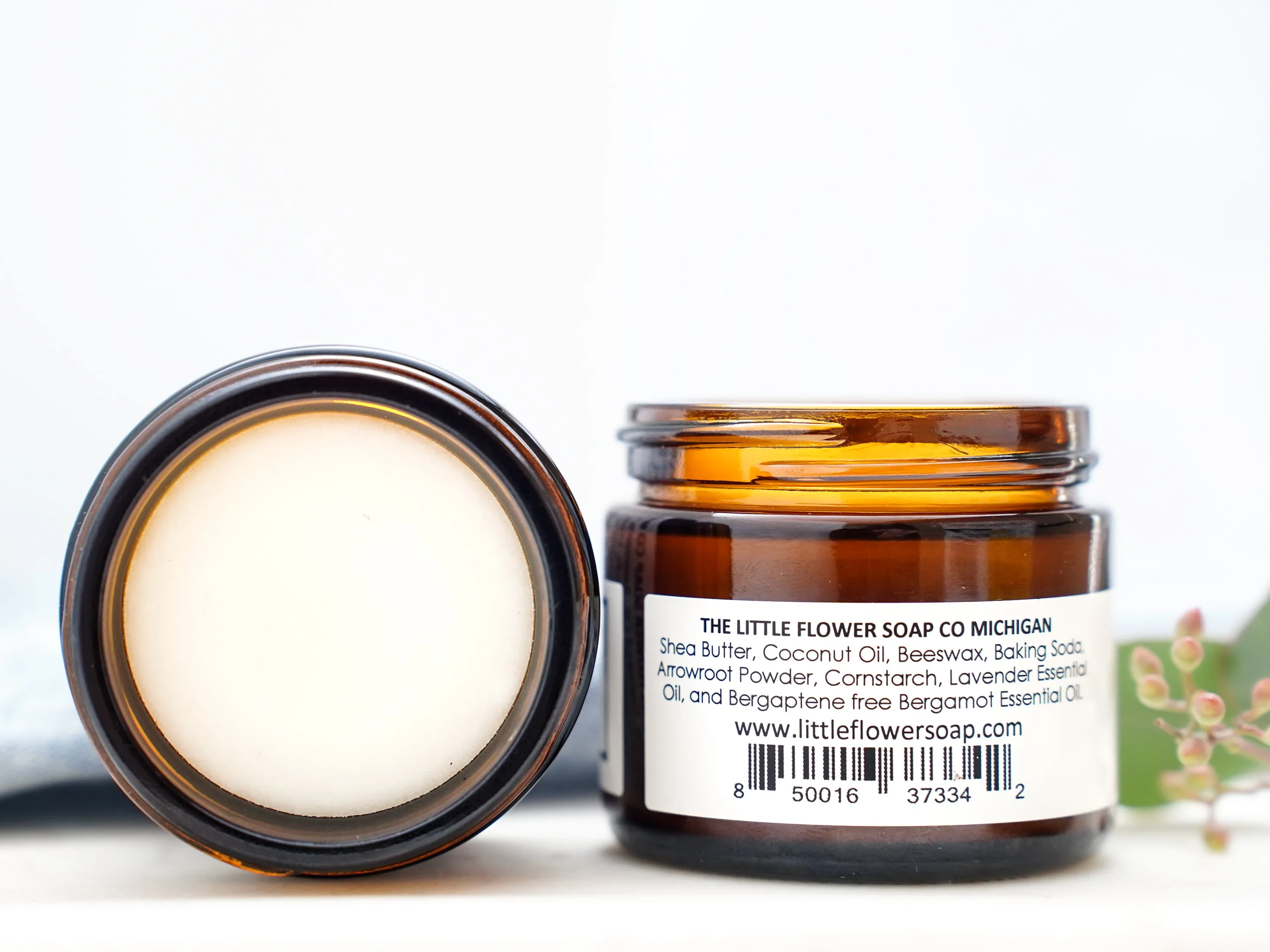 Lavender Bergamot Natural Deodorant - aluminum free