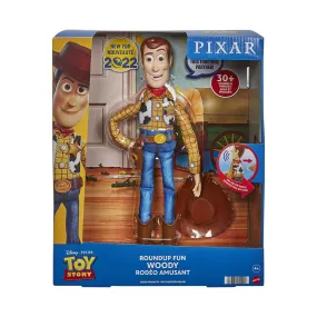 Mattel Pixar Toy Story Roundup Fun Woody 12 Inch Figure