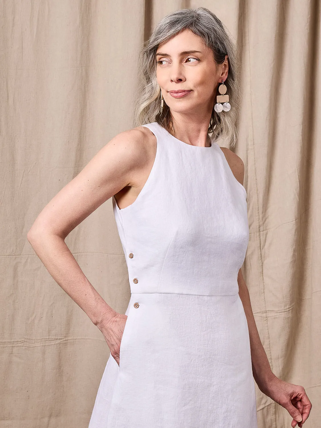 Mica Dress - Crew Pattern