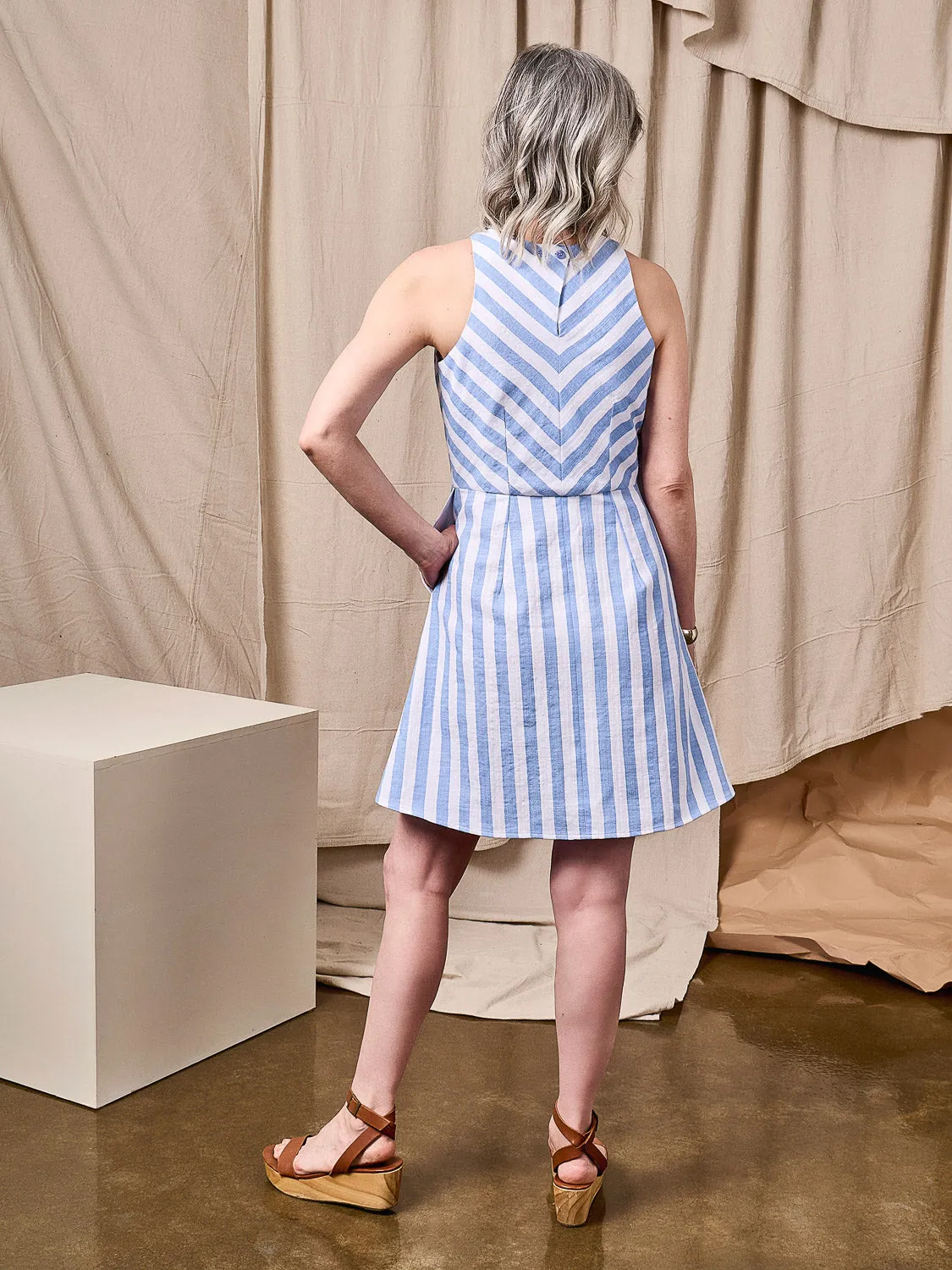 Mica Dress - Crew Pattern