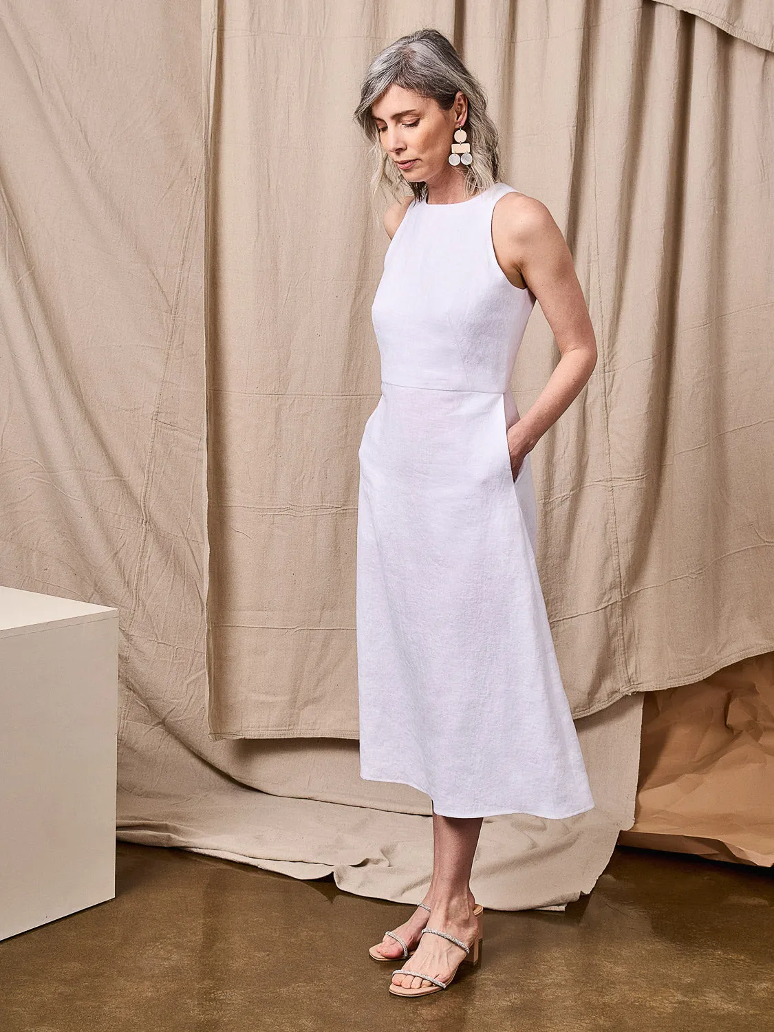 Mica Dress - Crew Pattern