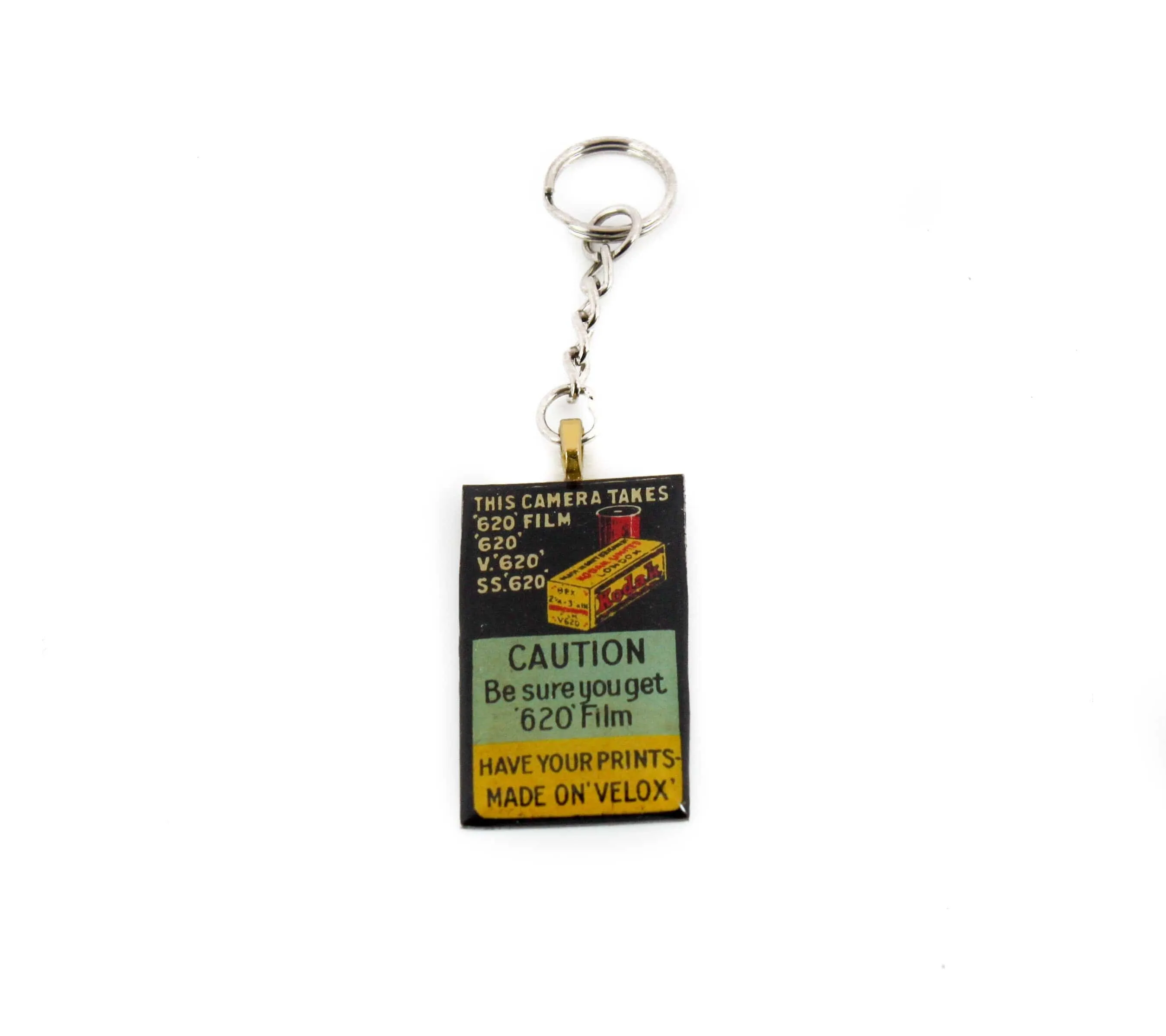 Mini Vintage Kodak 620 Roll Film Keychain, unique gifts for him and her, Photographer gift