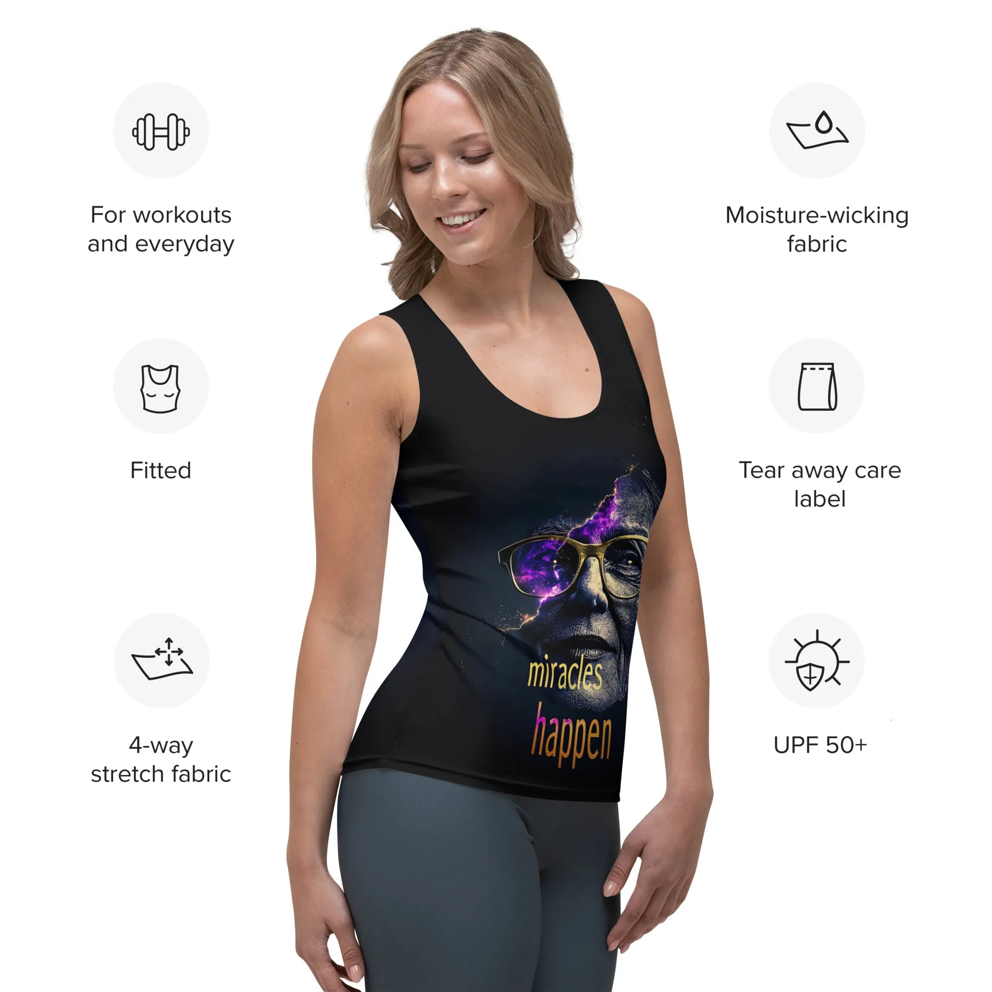 Miracles Happen Edition 3 Sublimation Cut & Sew Tank Top