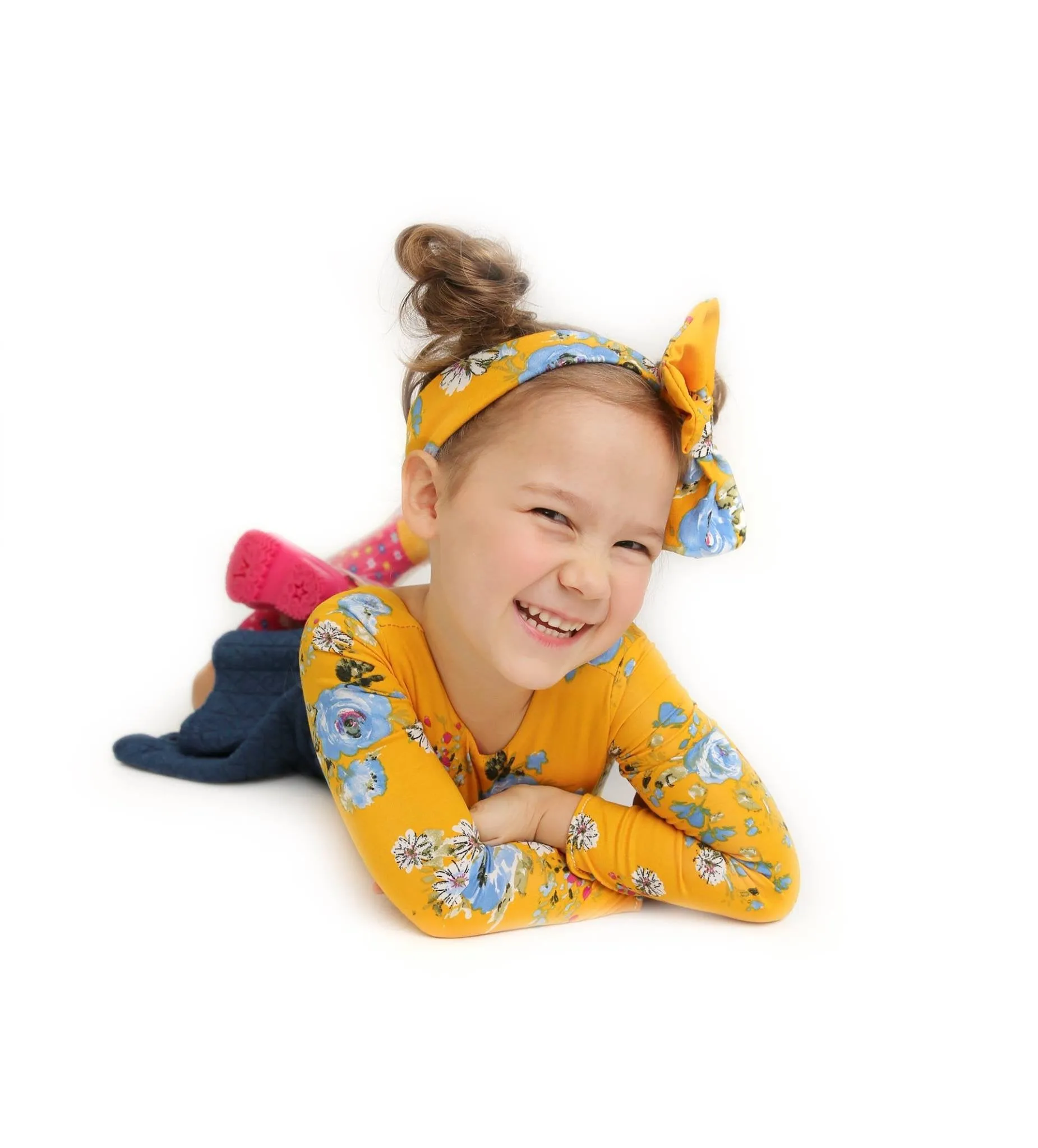 Mustard Blooms Leotard